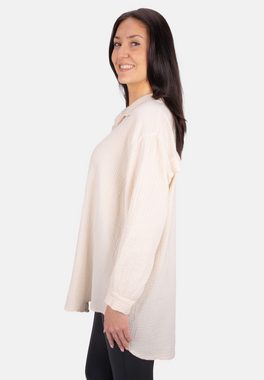 Seasons of April Hemdbluse PAMELA MUSSELIN OVERSIZED Oversized Musselin Bluse 100% Baumwolle, Gr. M/L & L/XL, viele Farben