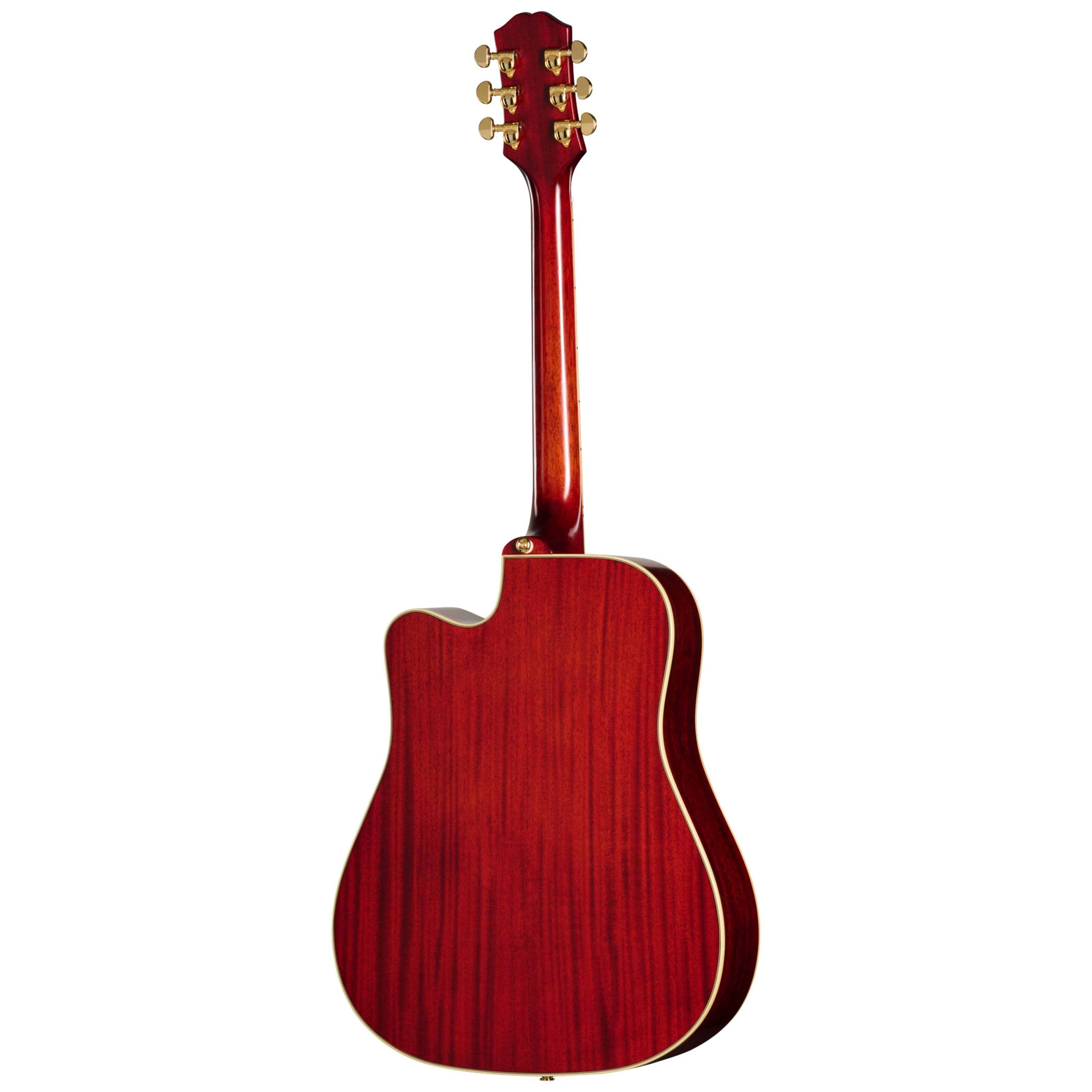 Epiphone Westerngitarre, Westerngitarren, Dreadnought Gitarren, Hummingbird Standard EC Cherry Sunburst - Westerngitarre