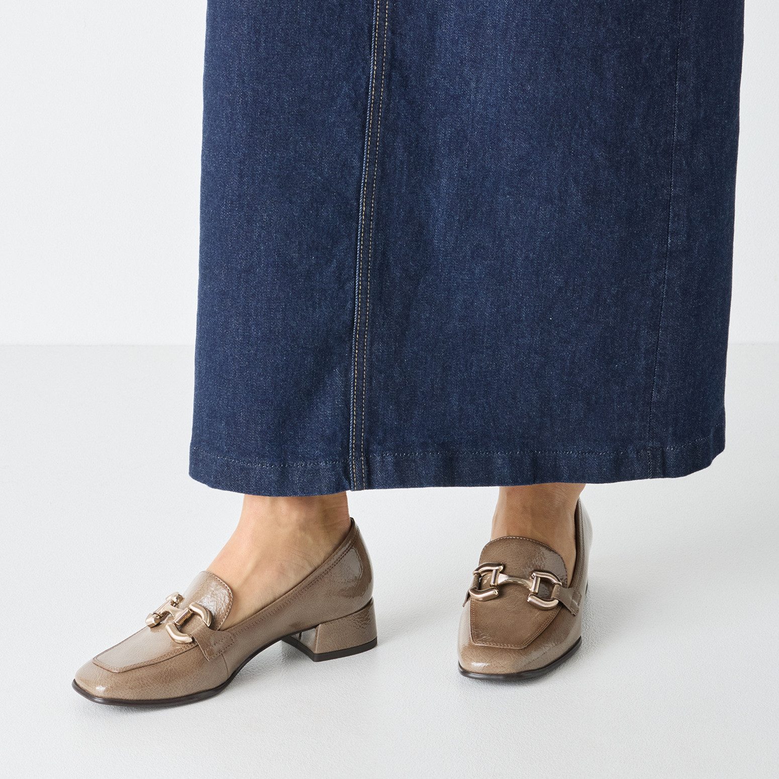 Tamaris Slipper, Blockabsatz, Pumps, Businessschuh mit modischer Zierspange günstig online kaufen