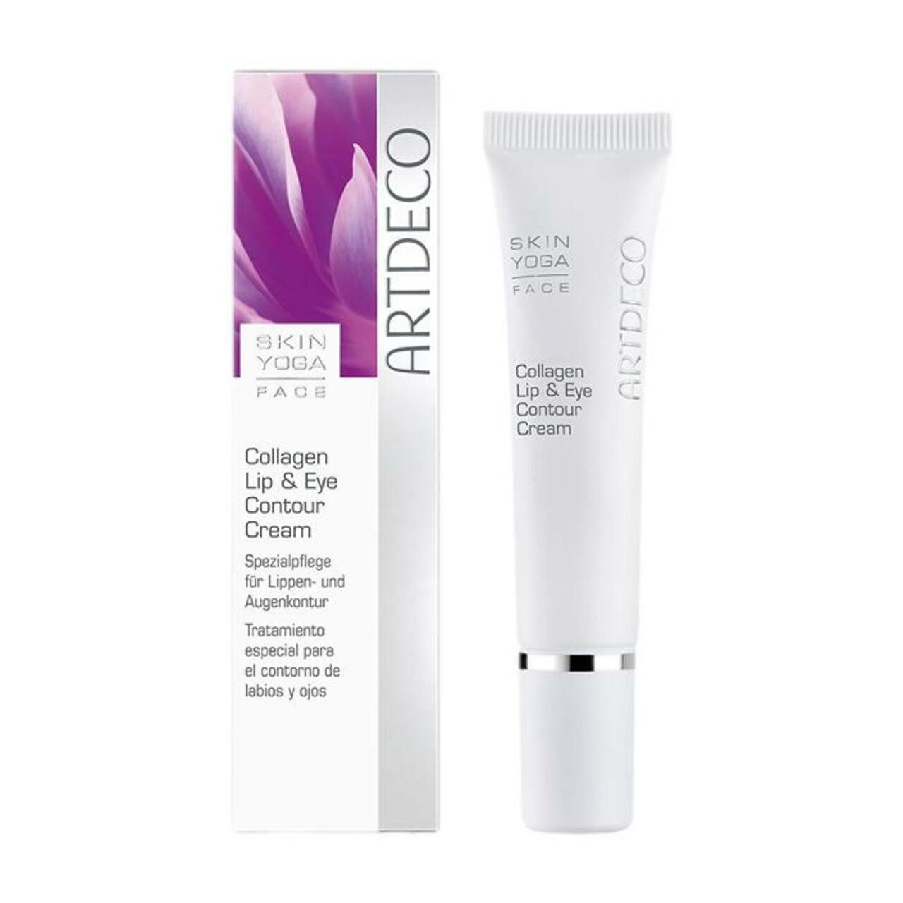 ARTDECO Augencreme Collagen Lip & Eye Contour Cream, für Alle Hauttypen