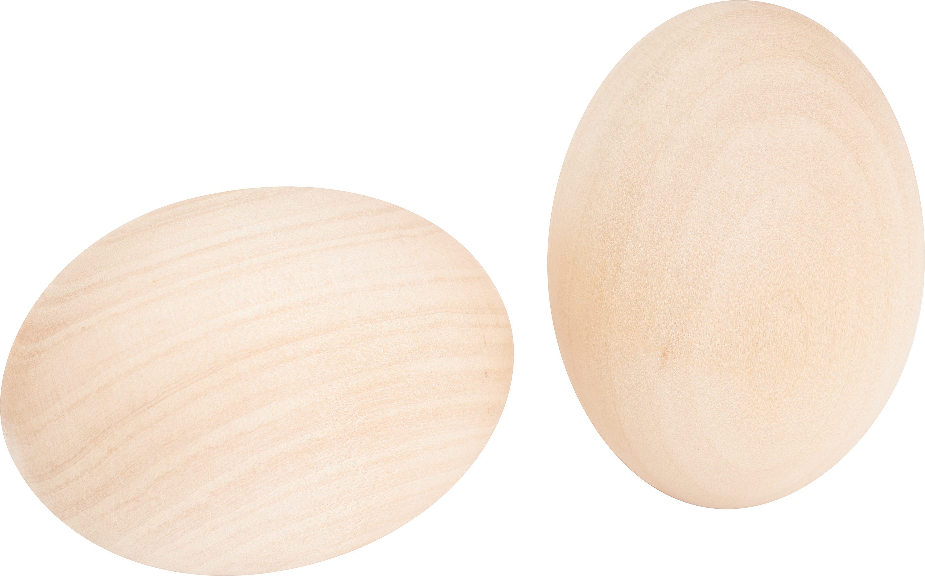 VBS Osterei Holz-Ei (2 St), 6 x 4 cm, 2 Stück