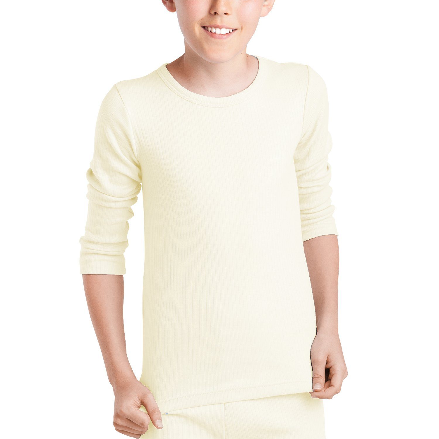 Cocain underwear Thermounterhose Warme lange Kinder Thermo Ski Unterwäsche lang Unterhose Unterhemd 100 (Packung, 2-St) warm weich gemütlich