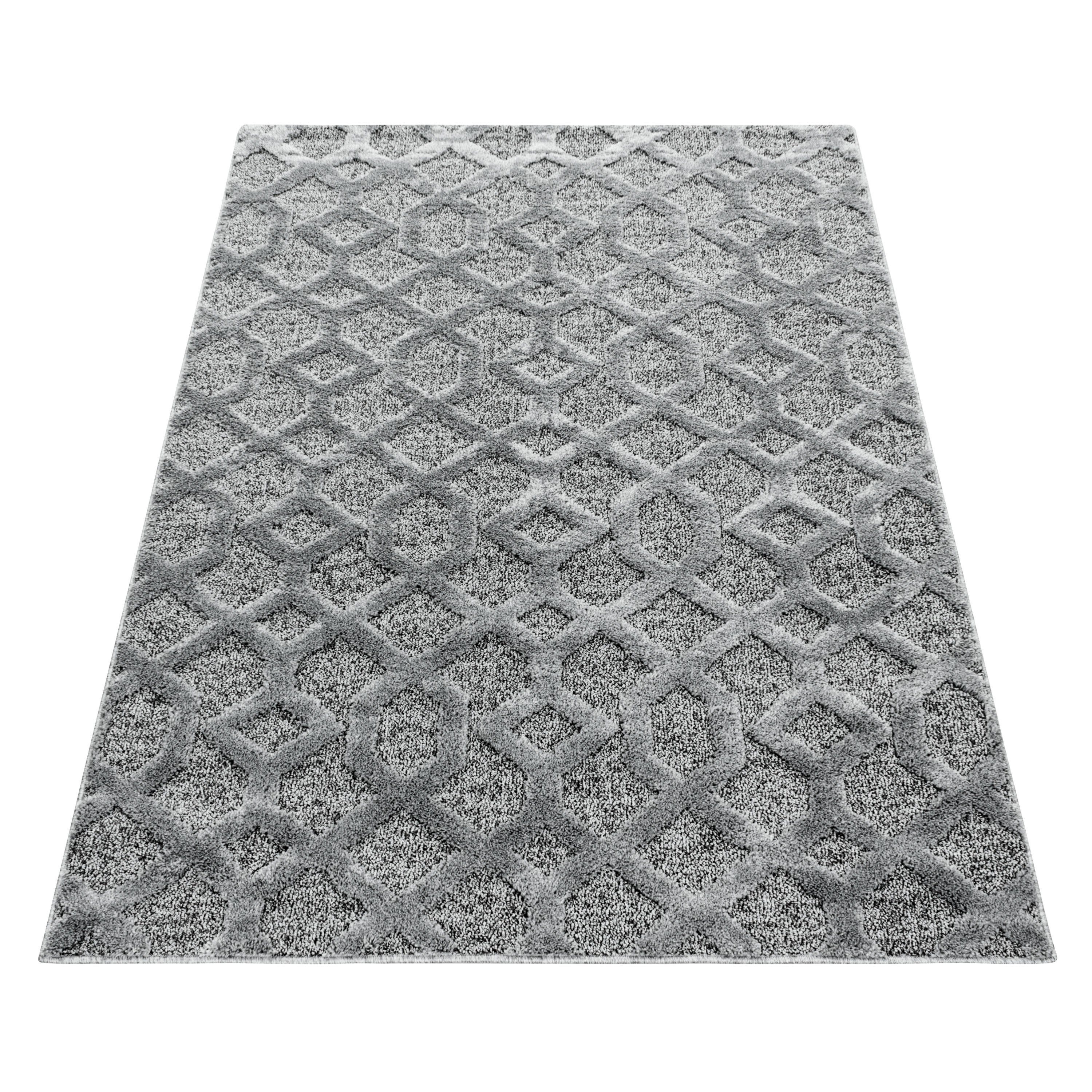 Hochflor-Teppich Teppich für den Flur oder Küche Geometrisches Design