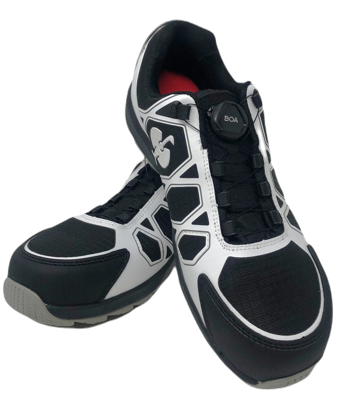 Engelbert Strauss S1 Sicherheitshalbschuhe e.s. Baham schwarz/weiß Sicherheitsschuh rutschhemmend