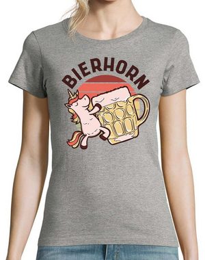 Youth Designz T-Shirt Bierhorn Damen T-Shirt mit modischem Print