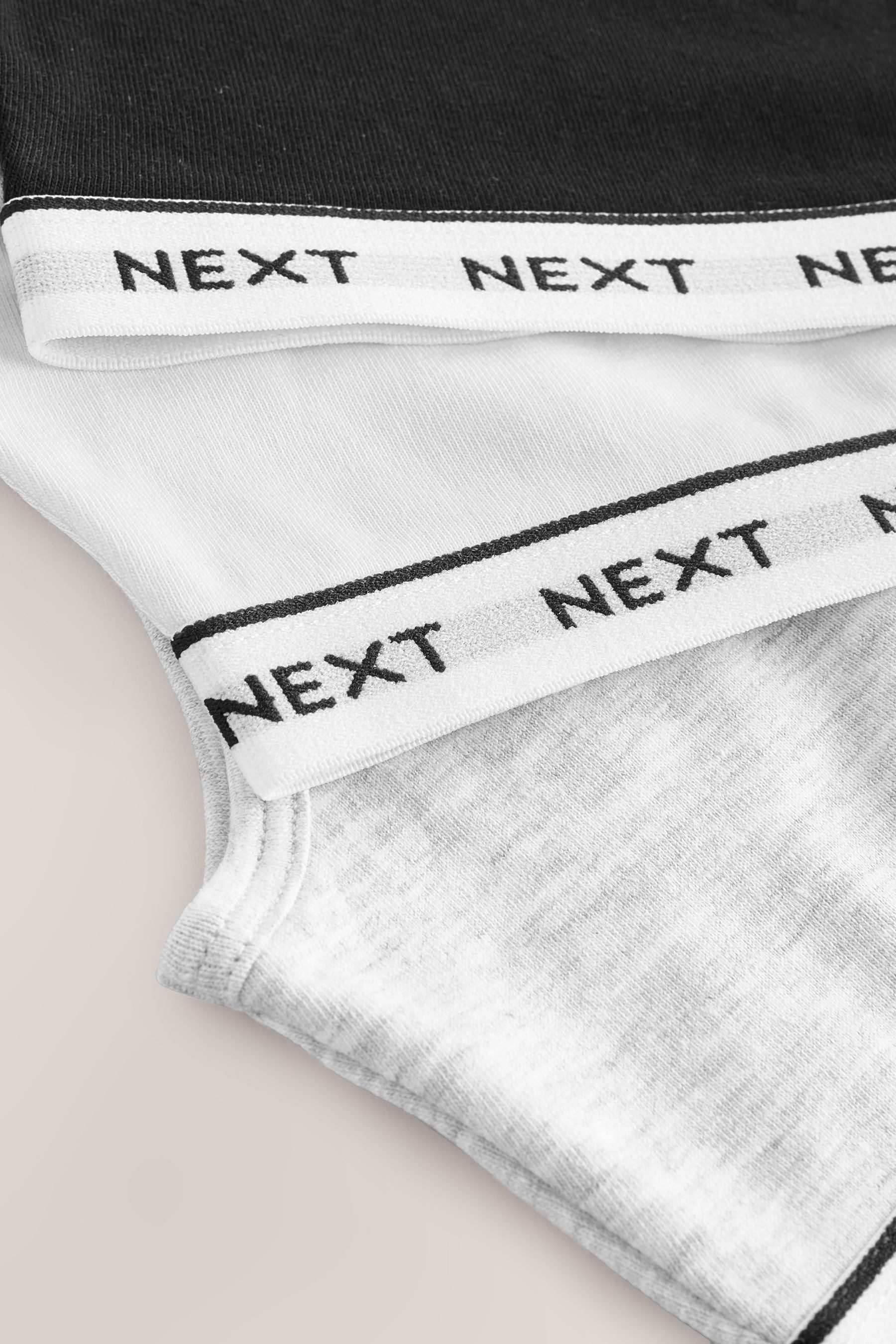 Next Crop-Top Kurztops, 3er-Pack (3-tlg)