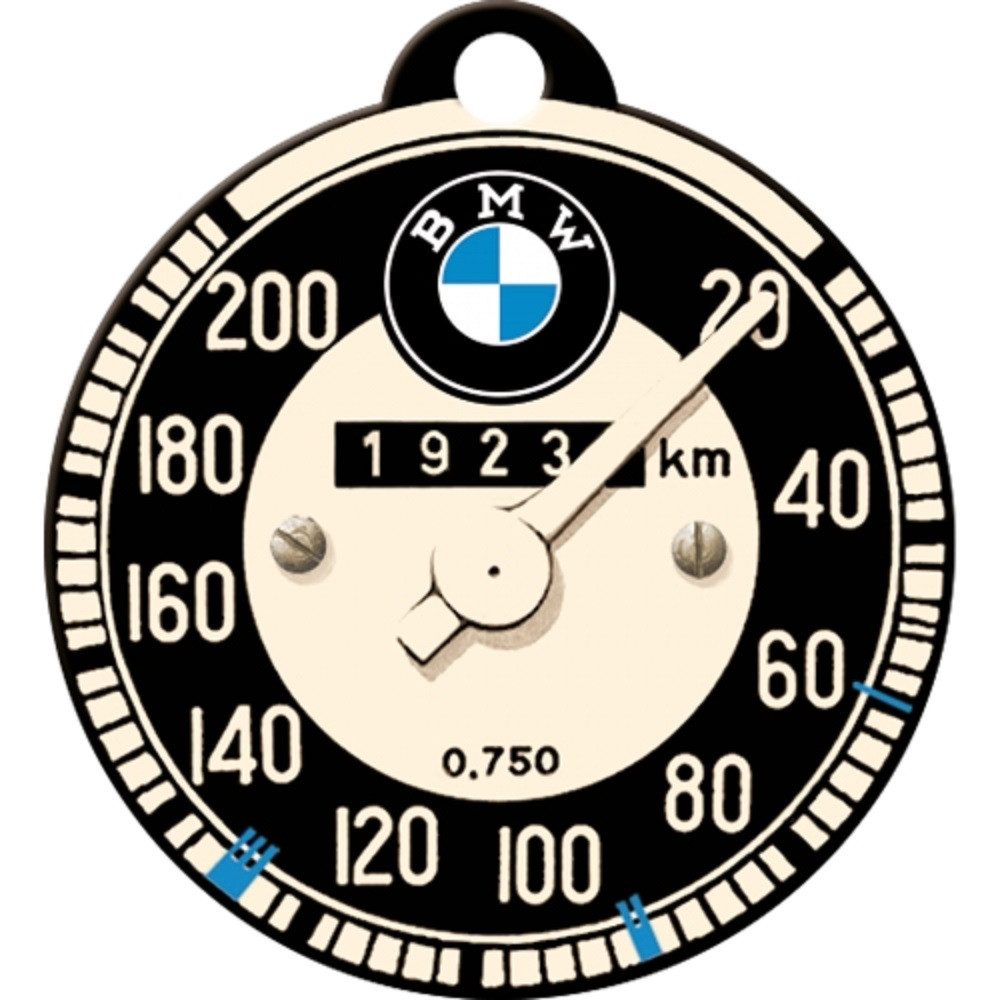 BMW Schlüsselanhänger BMW Schlüsselanhänger Tachometer Edelstahl Ø 4cm Rost günstig online kaufen