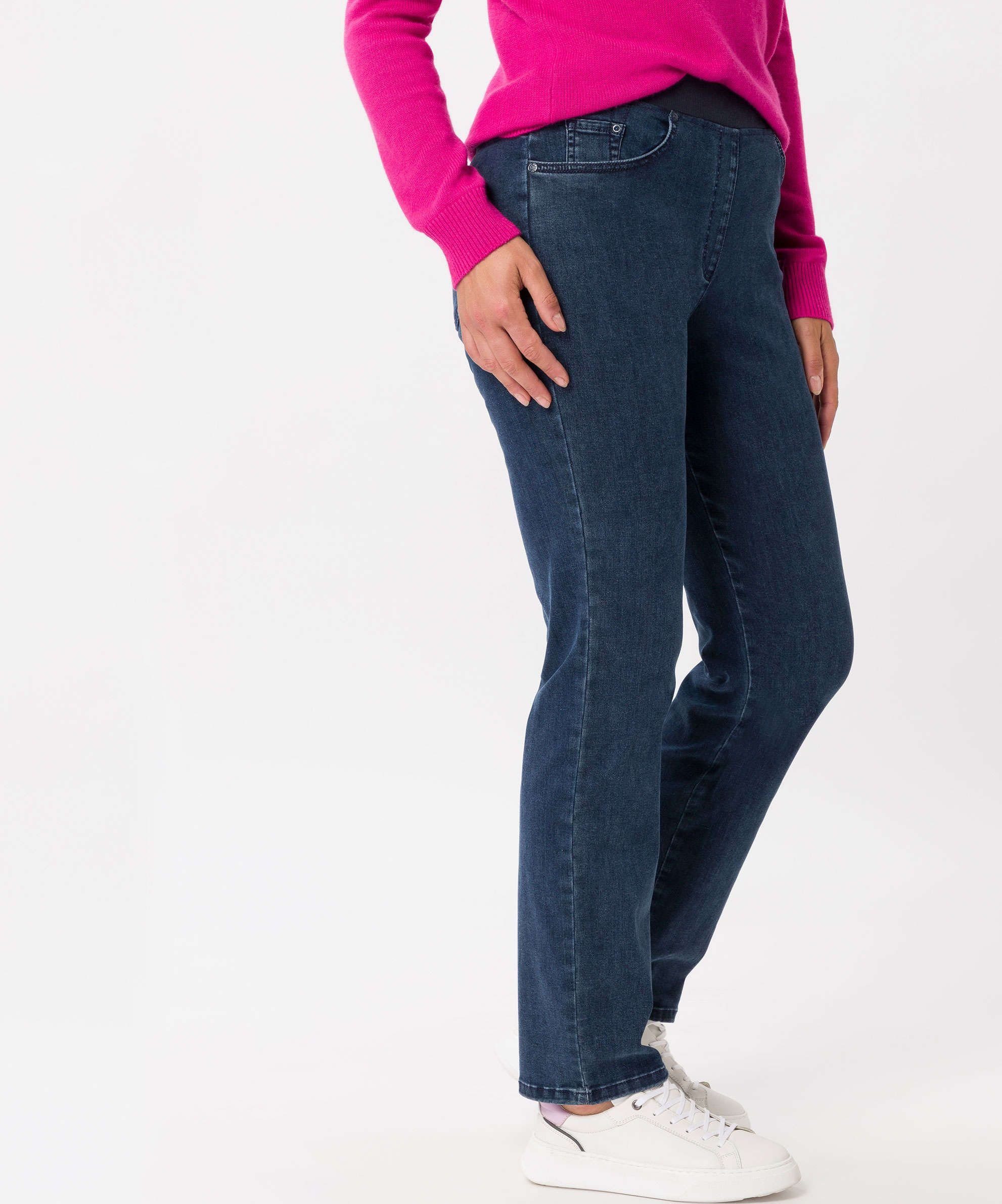 BRAX darkblue RAPHAELA 5-Pocket-Jeans by