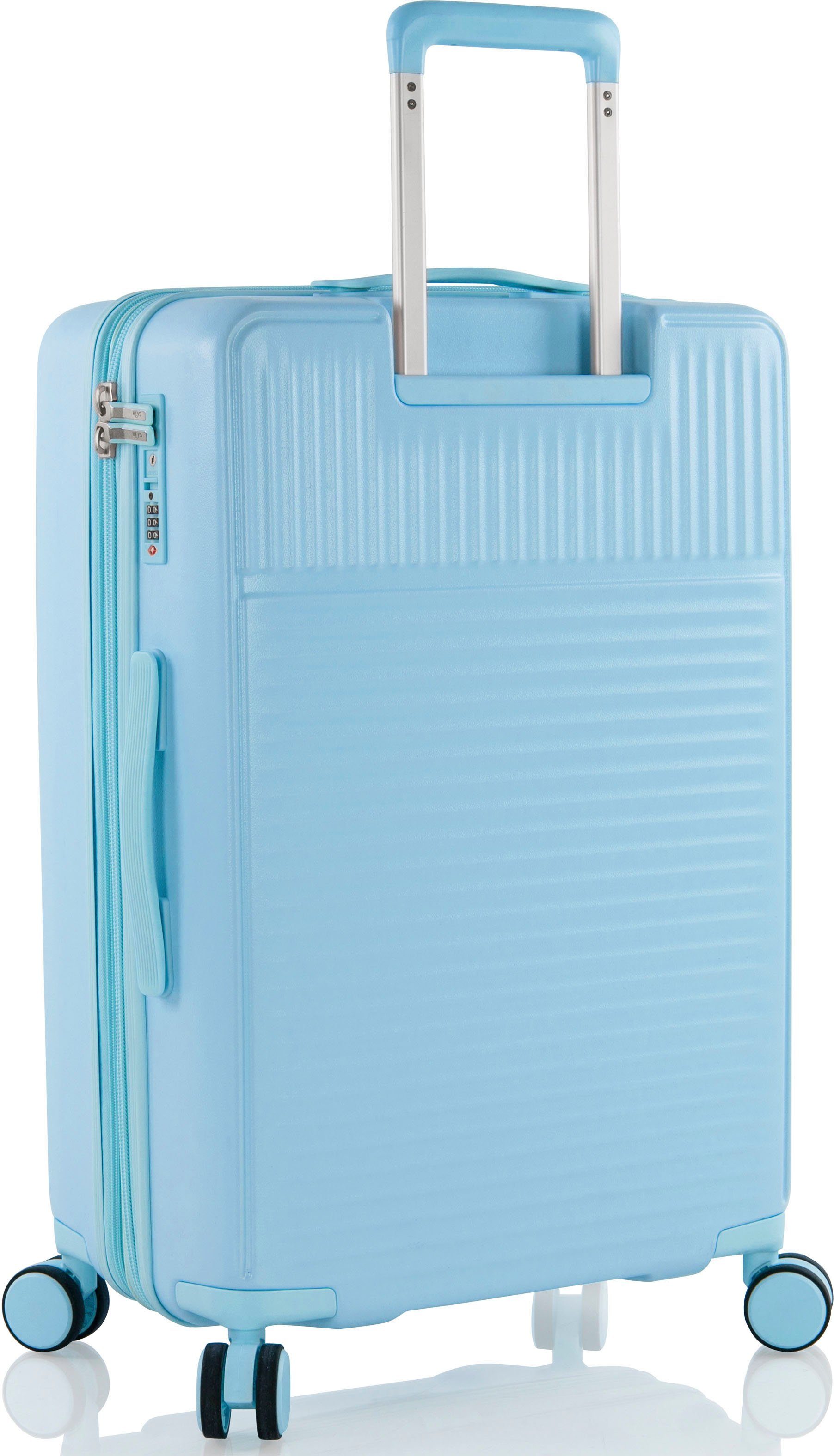 Heys 4 blue Rollen Hartschalen-Trolley cm, Pastel, 66