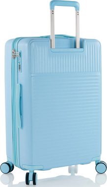 Heys Hartschalen-Trolley Pastel, 66 cm, 4 Rollen, Hartschalen-Koffer Koffer mittel groß TSA Schloss Volumenerweiterung