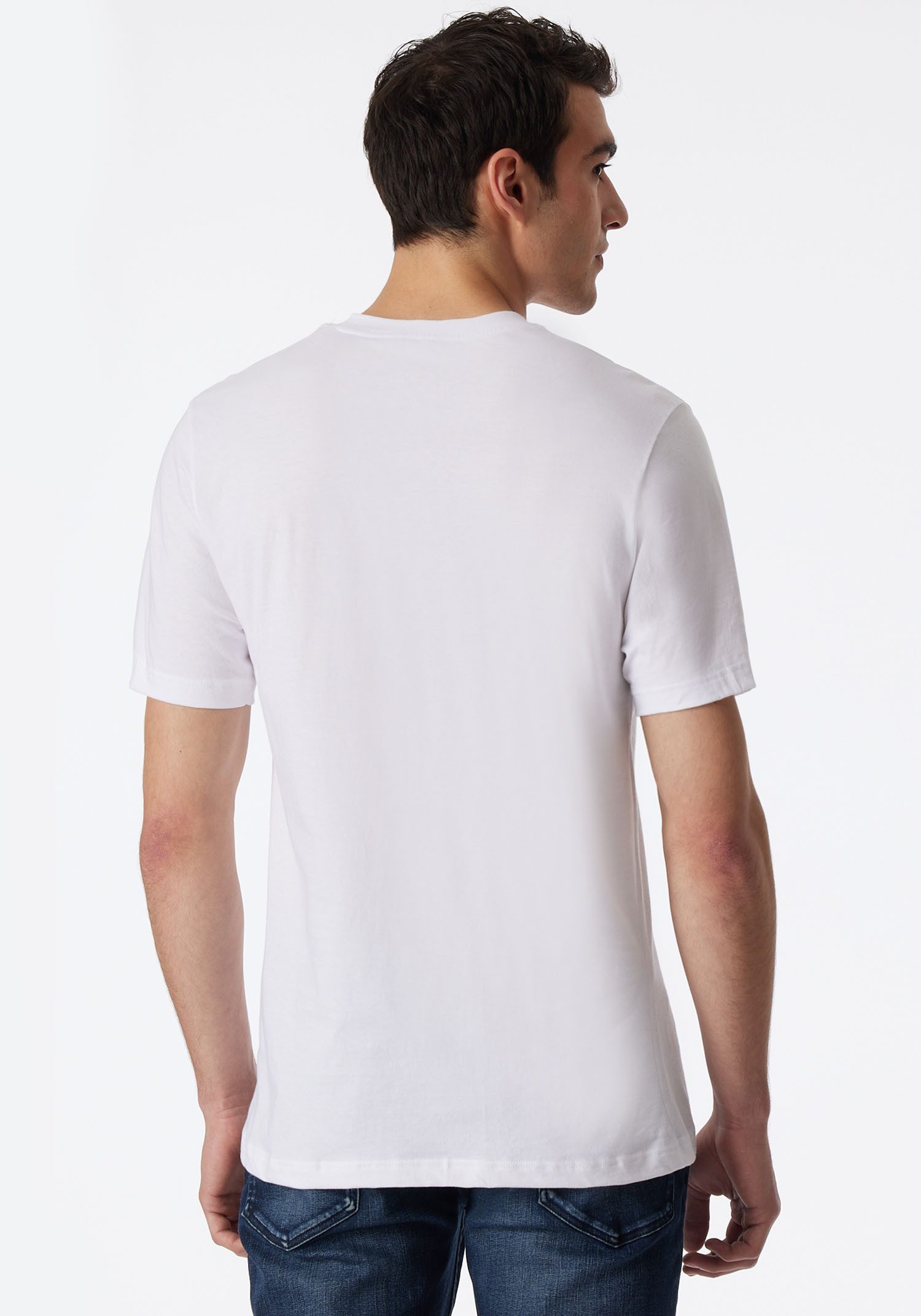 Schiesser V-Shirt Essentials (2er-Pack) mit V-Ausschnitt