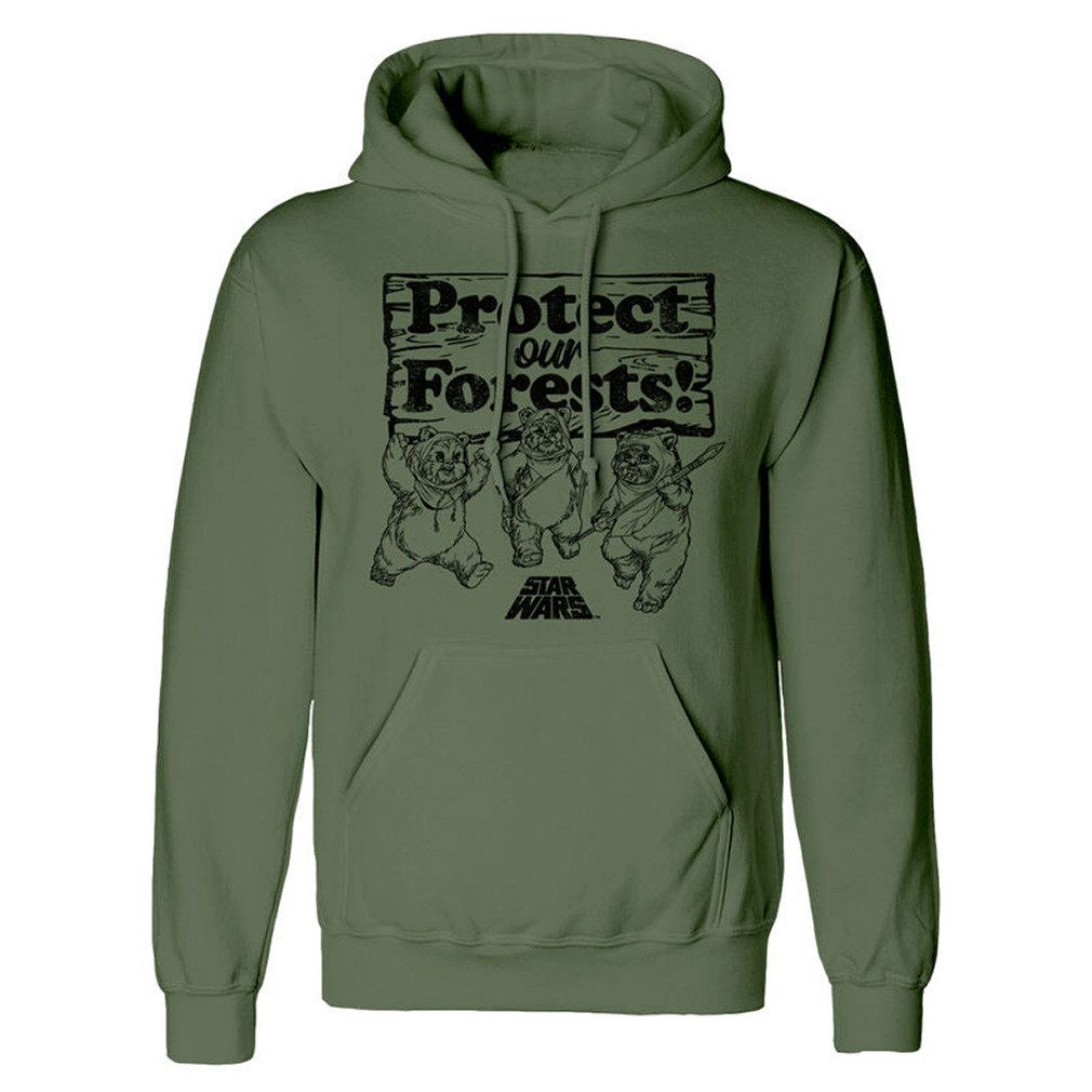Star Wars Hoodie Protect Our Forests Hoodie Ewoks Hoody Kapu