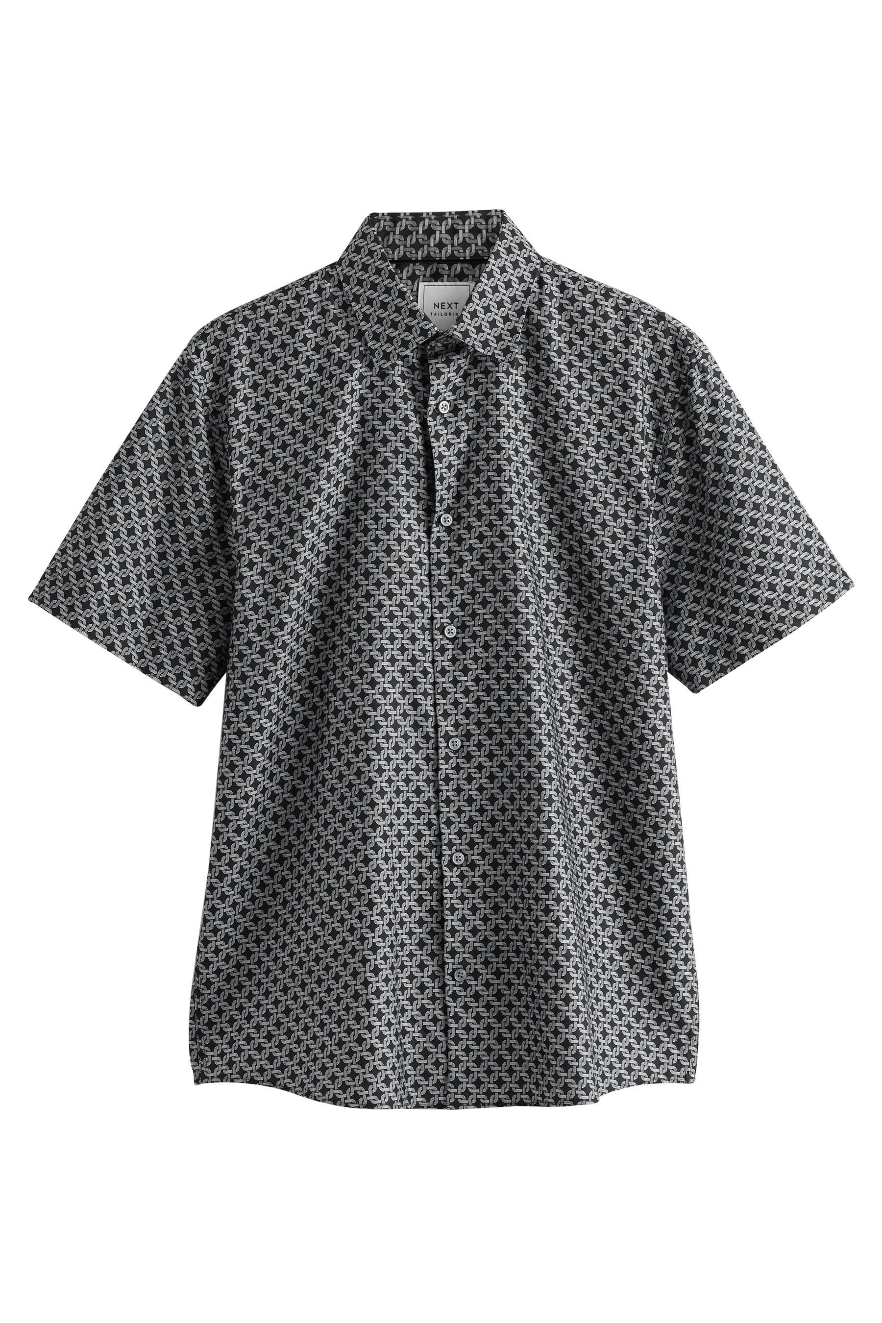 Next Kurzarmhemd Regular Fit Kurzarmhemd mit günstig online kaufen