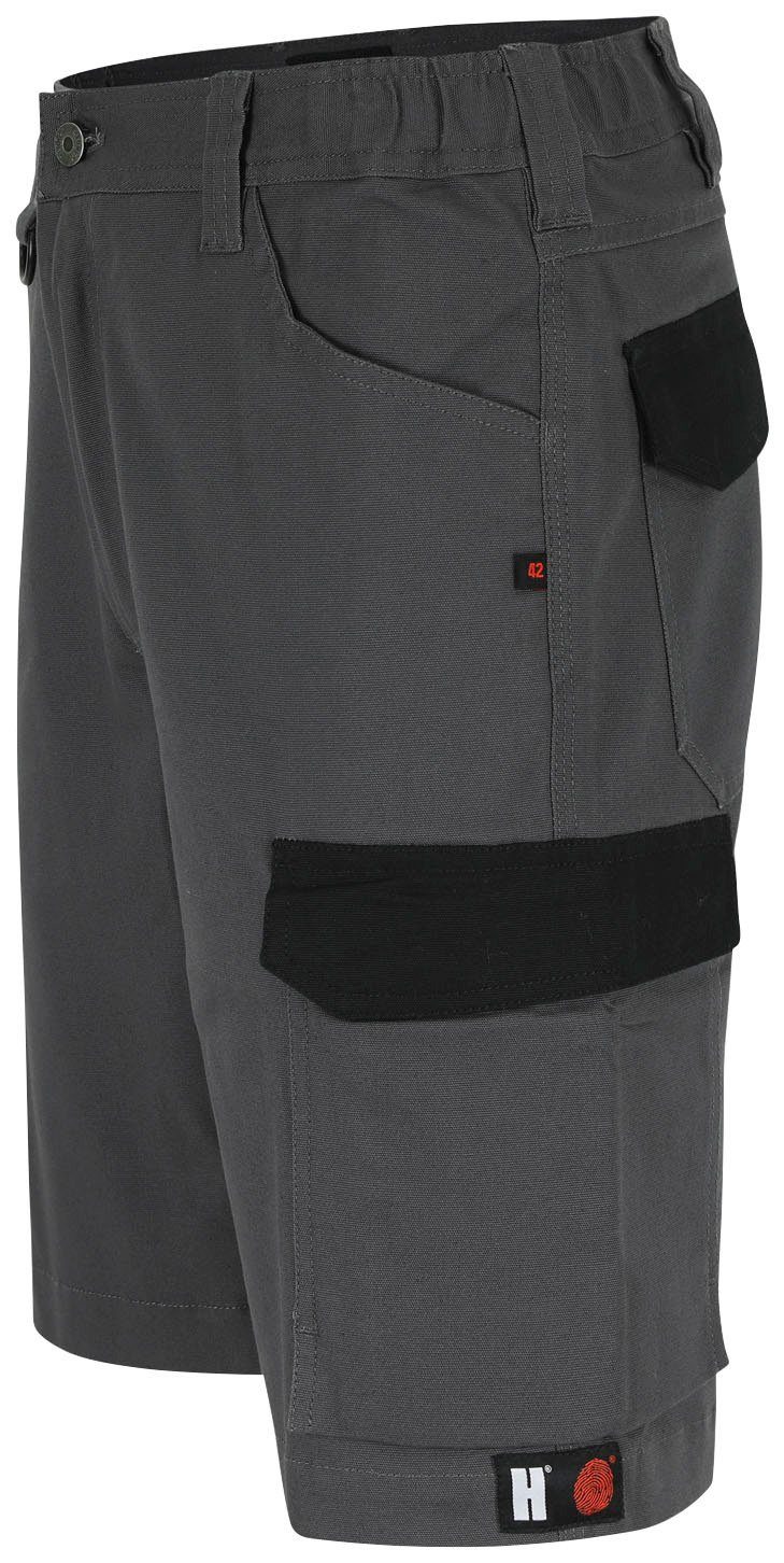 Multi-Pocket, Farben kohle/schwarz Shorts 2-Wege-Stretch-Einsatz, verschiedene Herock mit Bargo