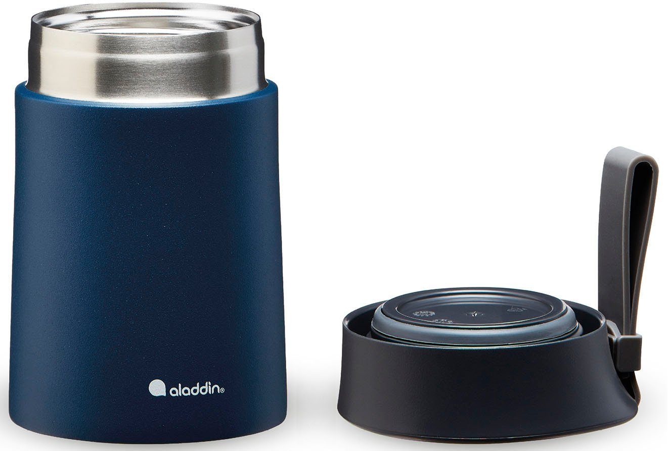 aladdin Thermobecher Bistro Lunch, 0,4 Edelstahl, navy Liter