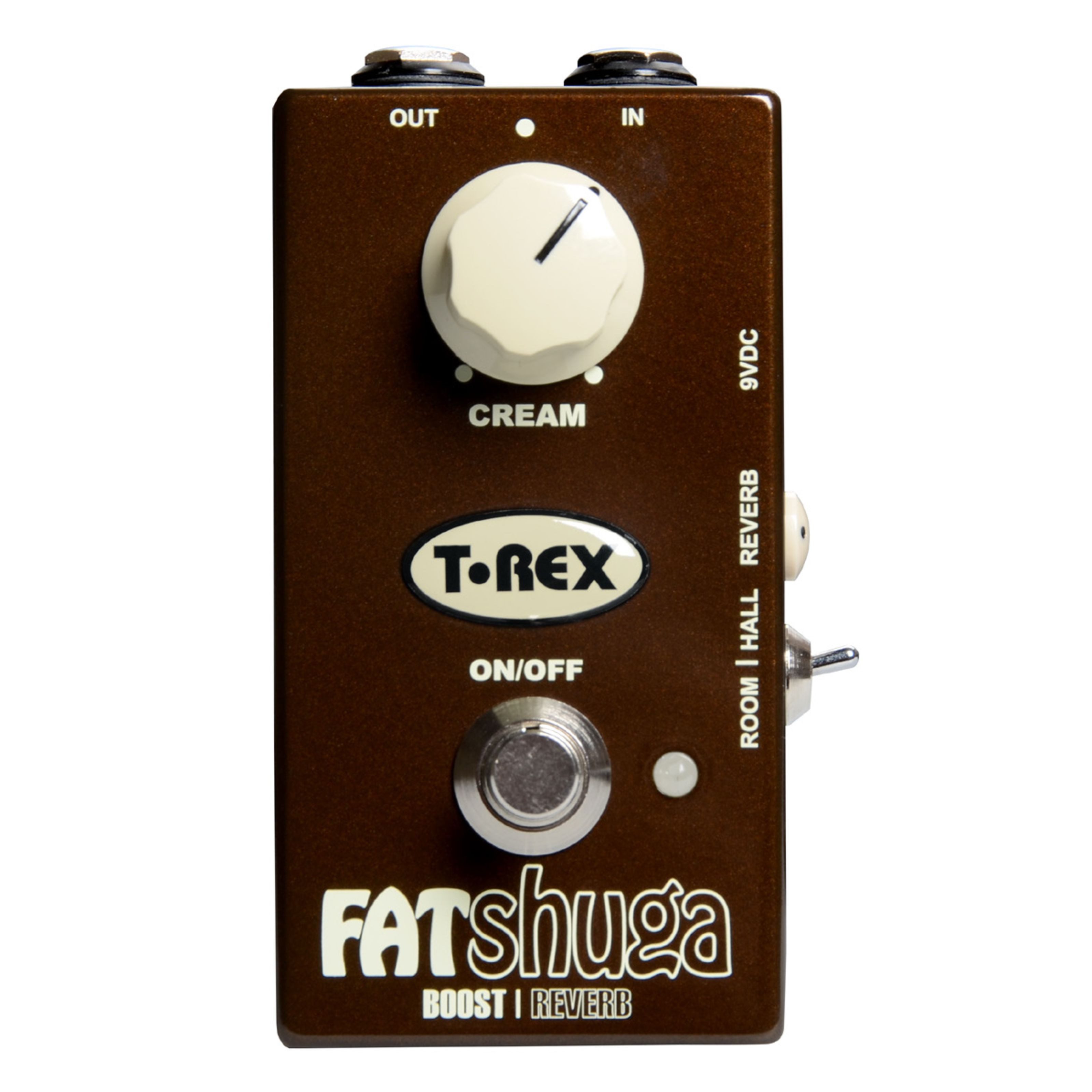 T-Rex Musikinstrumentenpedal, (Effekte, Verzerrer), Fat Shuga - Verzerrer für Gitarren