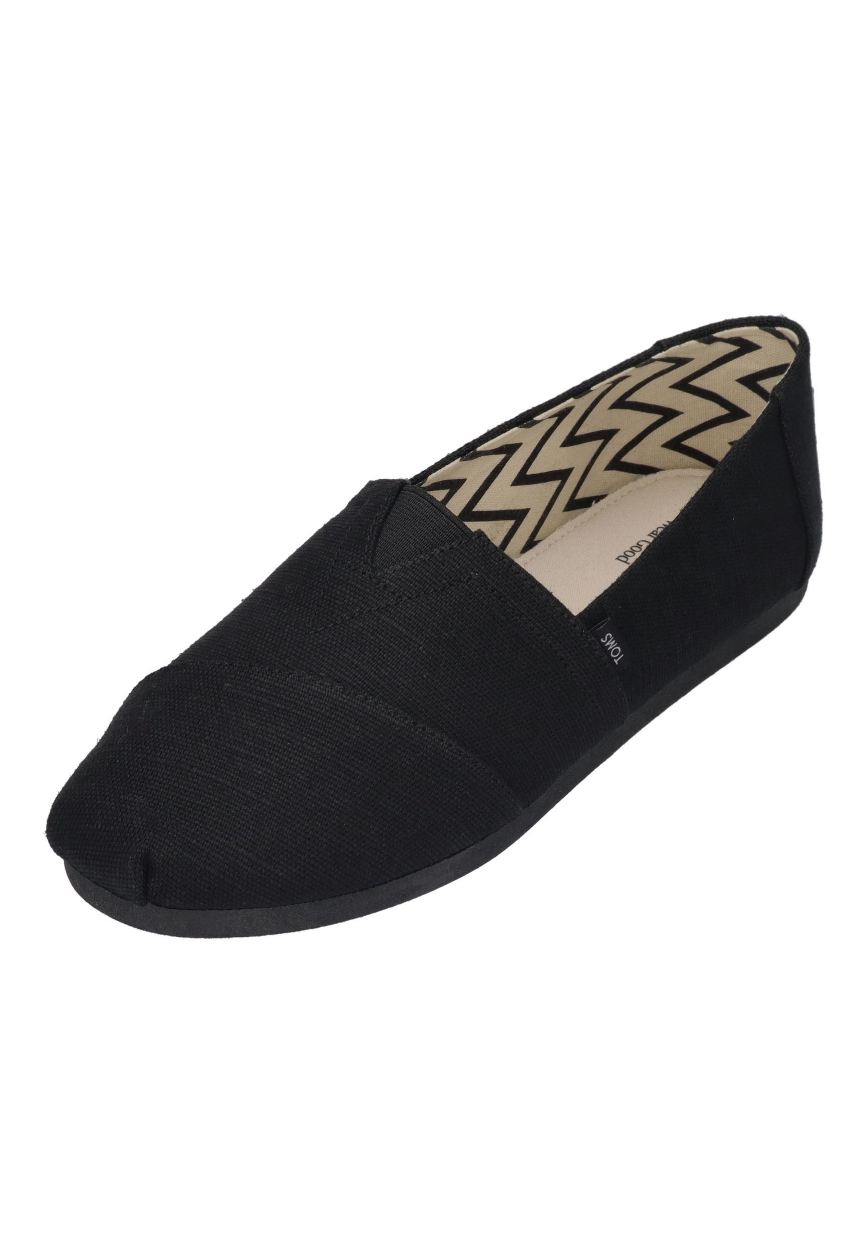 TOMS ALPARGATA Espadrille Black Black Heritage