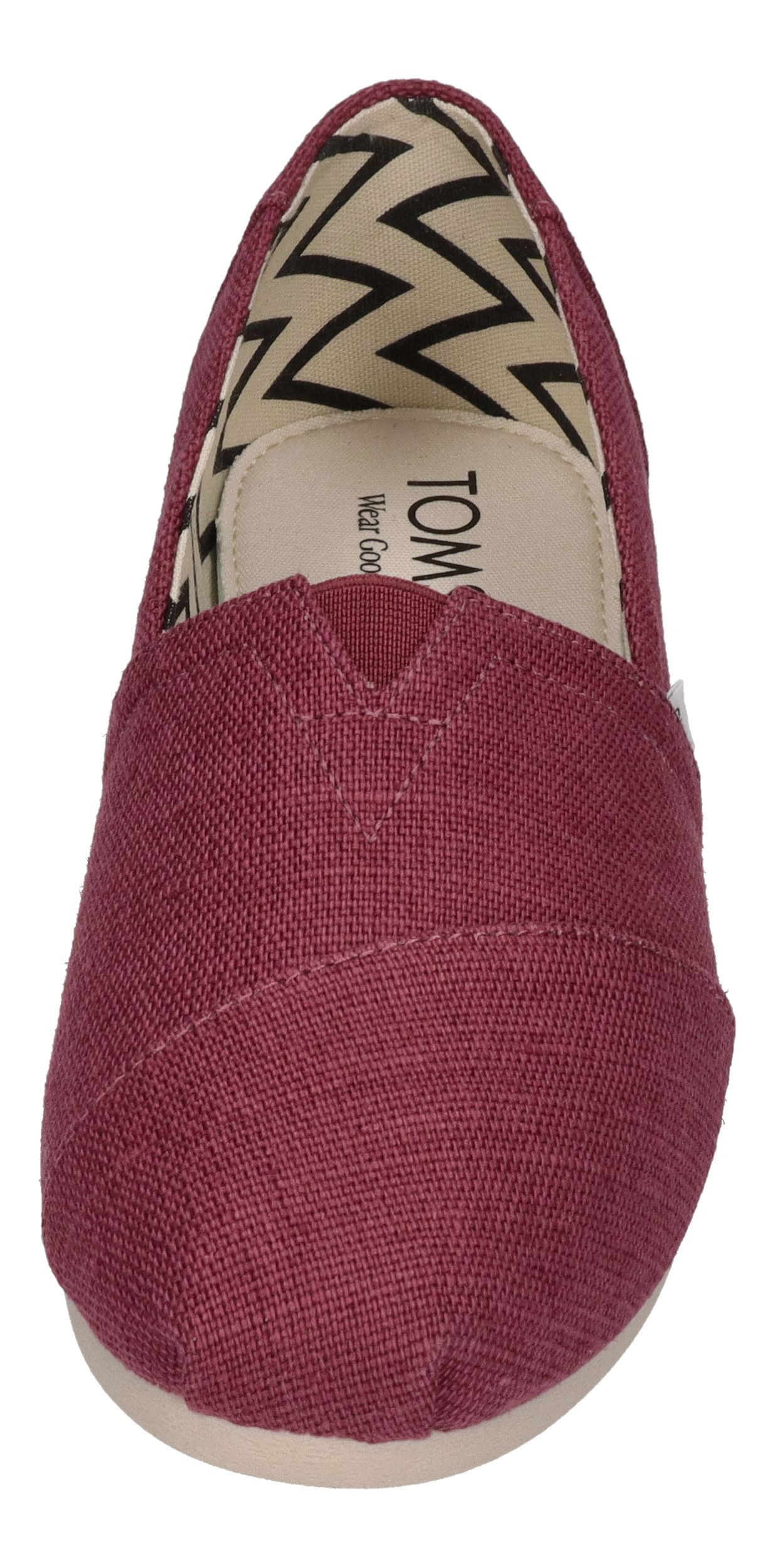 TOMS ALPARGATA Espadrille Dark Plum Heritage