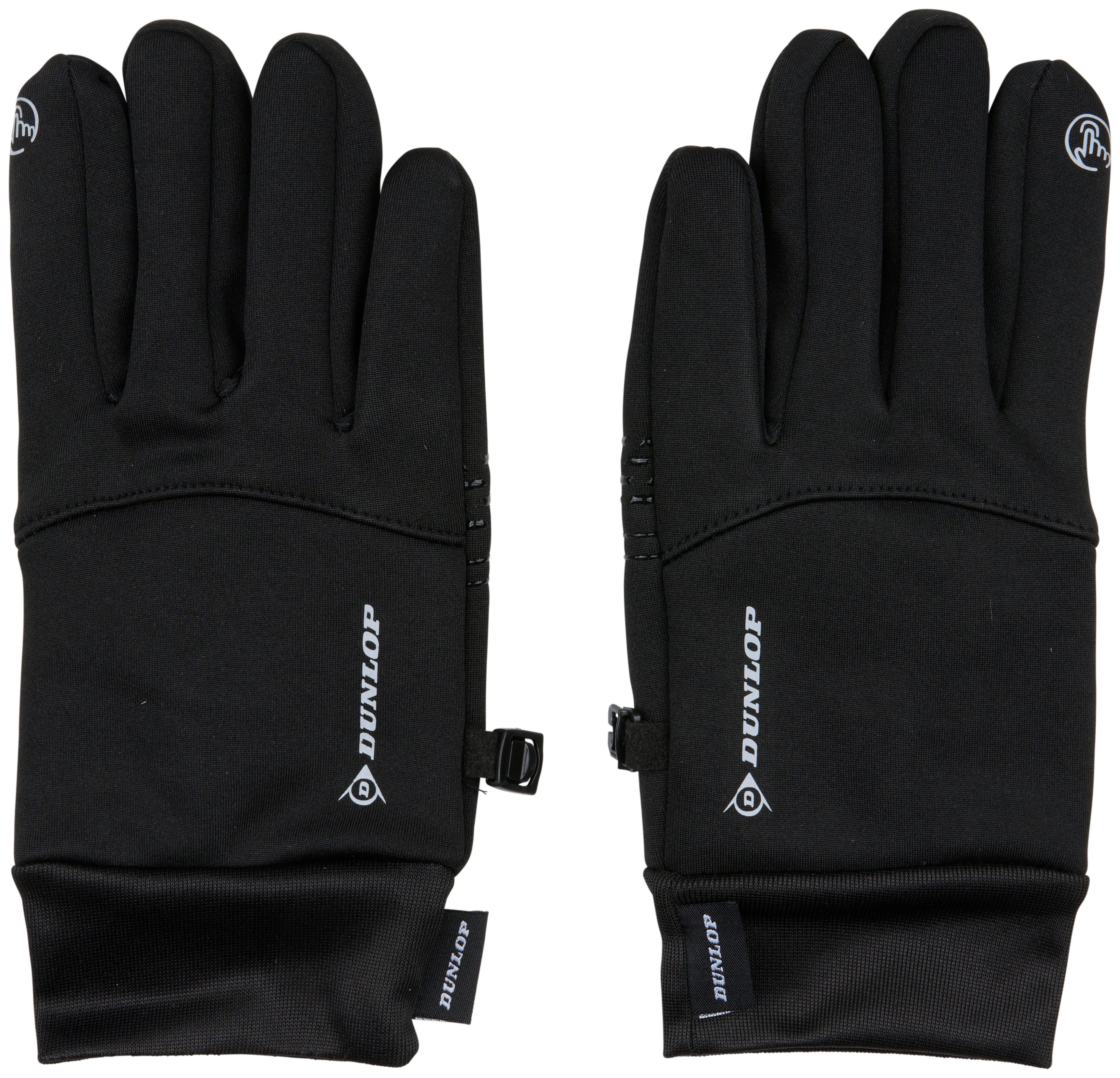 habeig Fahrradhandschuhe DUNLOP Thermo Touchscreen Handschuhe, wasserabweisend, winddicht Touchscreen-Funktion – Bild 4 von 5