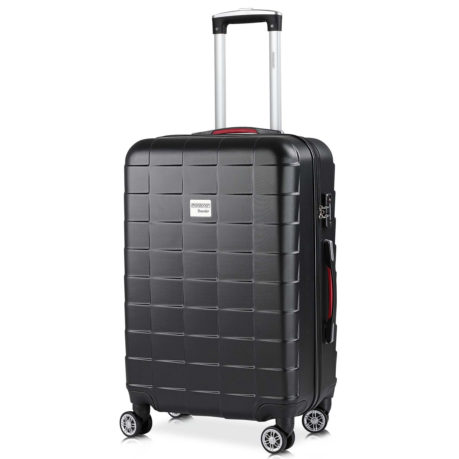 monzana Hartschalen-Trolley Exopack Line, 4 Rollen