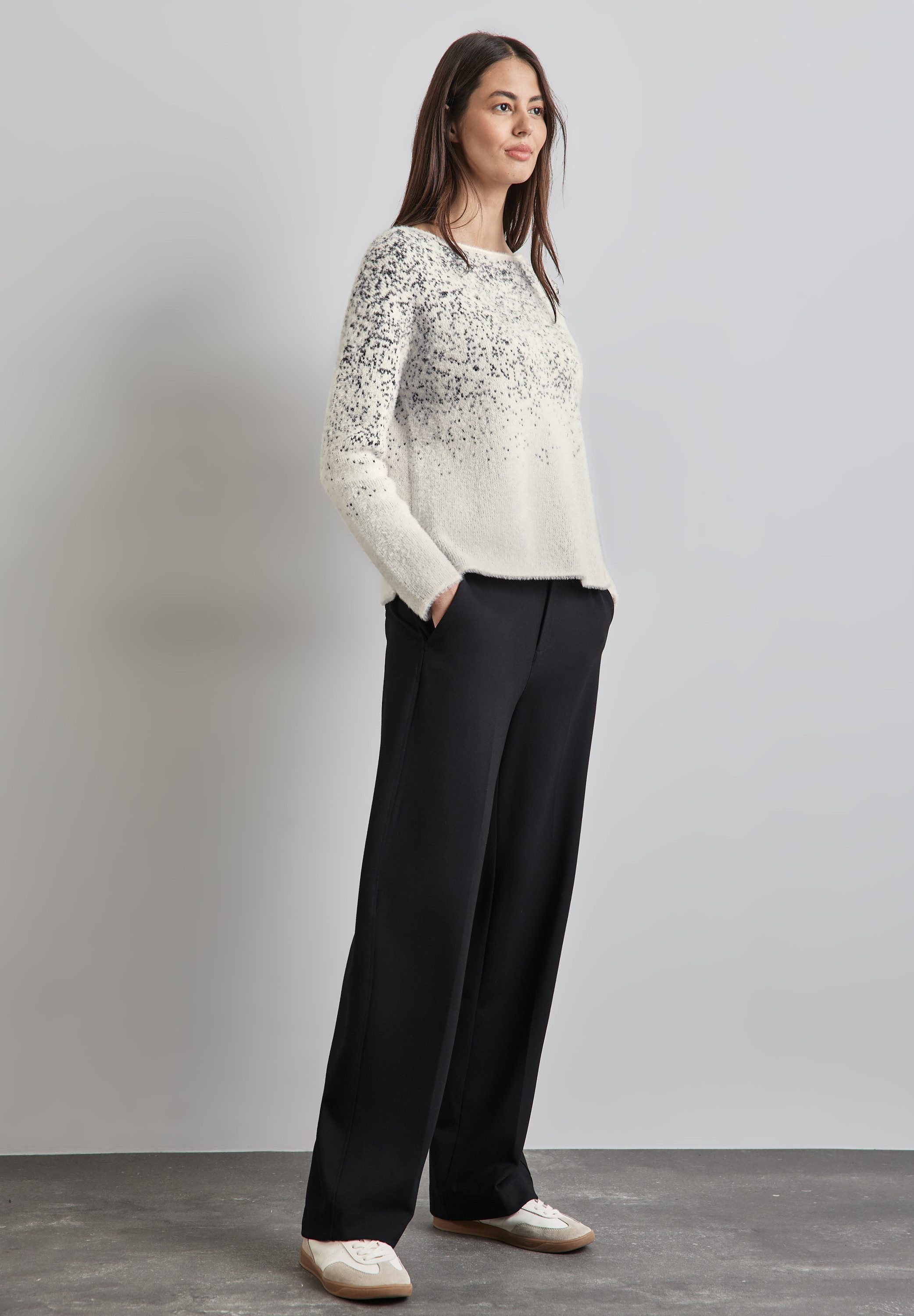 STREET ONE Strickpullover mit U-Boot-Ausschnitt