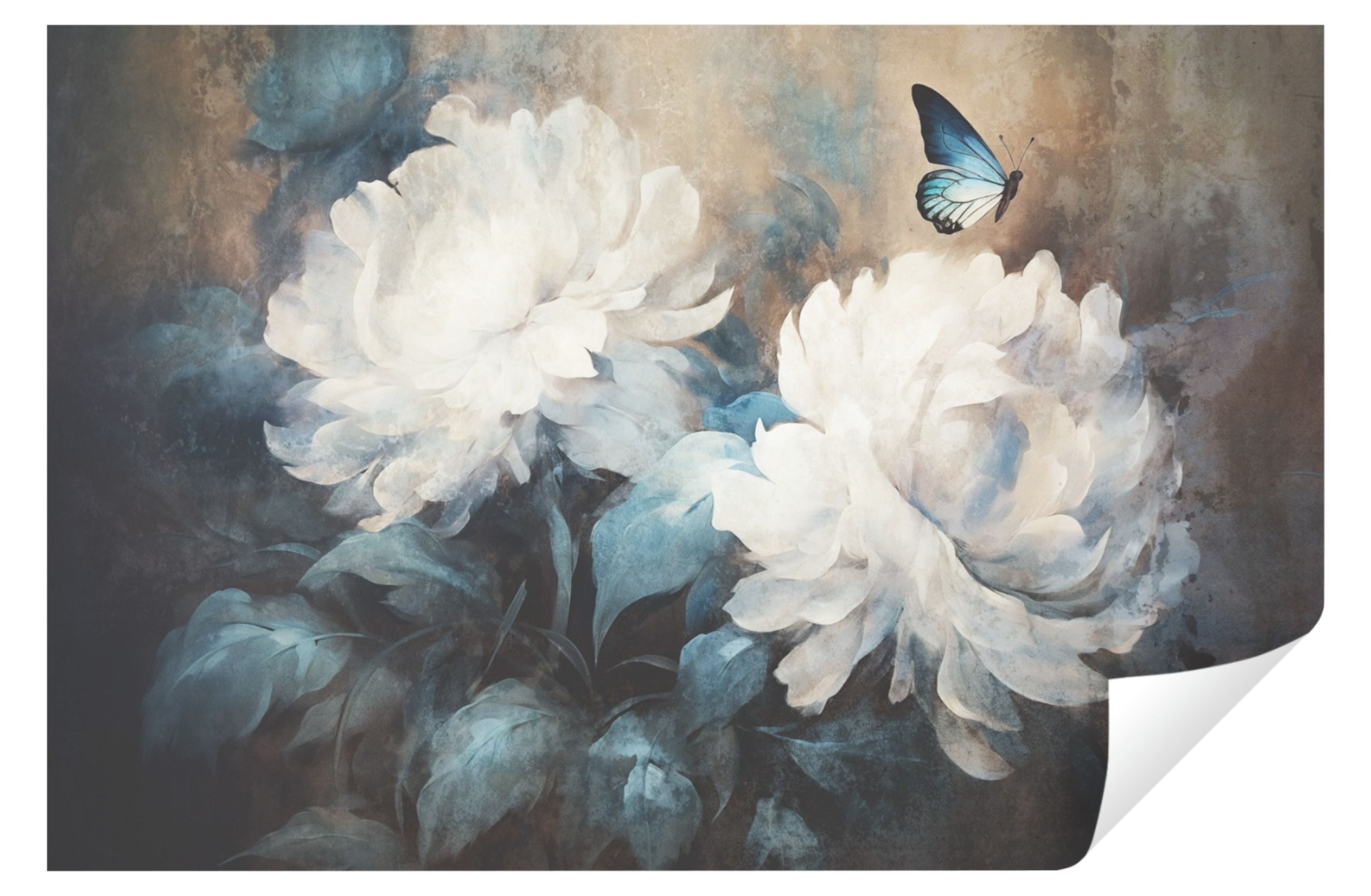 Wallarena Fototapete Blumen Vintage Vlies Tapete günstig online kaufen
