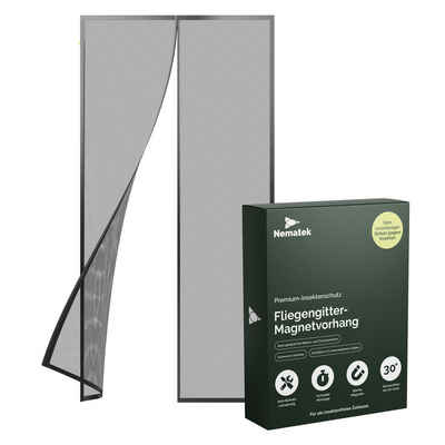 Nematek Insektenschutz-Vorhang Magnet Fliegengitter Tür Magnetvorhang - Insektenschutz Balkontür
