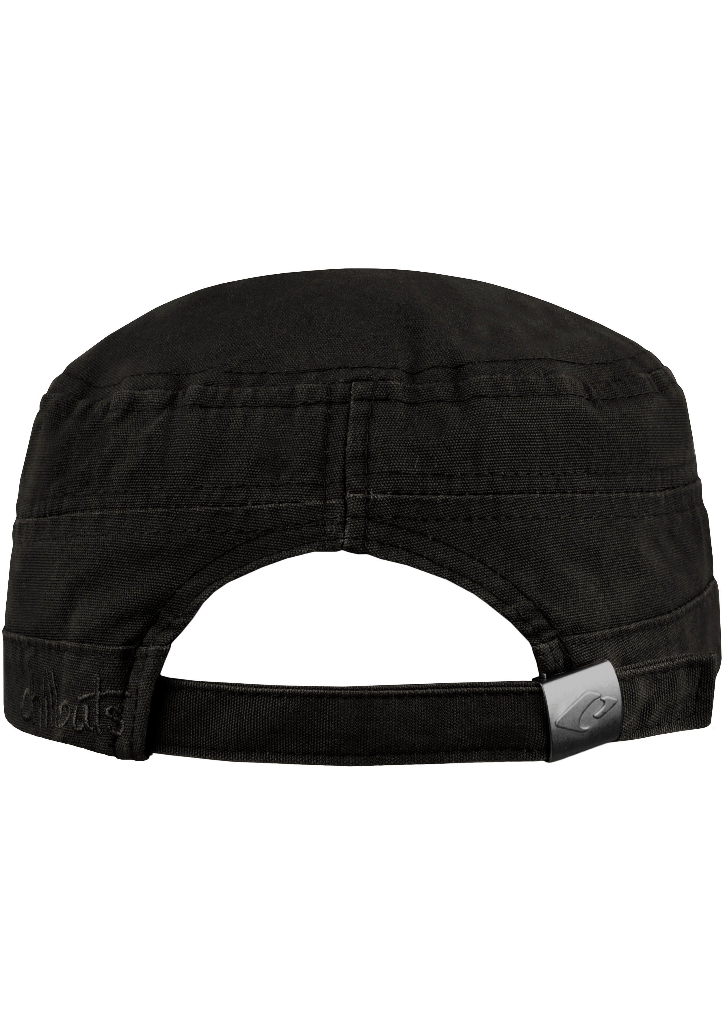 chillouts schwarz One aus atmungsaktiv, Cap Baumwolle, Paso El Size Hat Army reiner