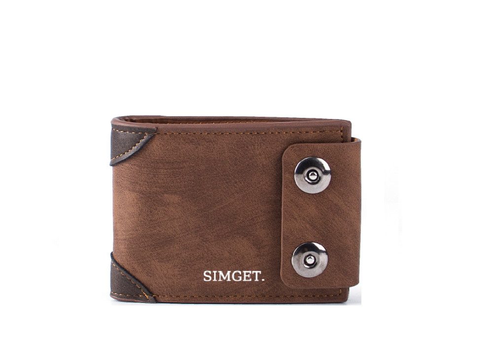 Geldbörse Gelbeutel Herren Wallet Magnet mit Münzfach 9 Karten