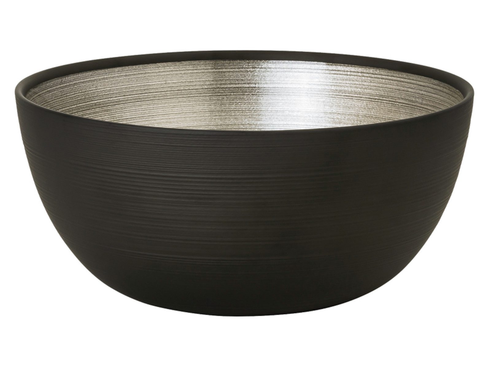 Rosenthal Schale Glass Bowls Black Schale 21 cm, Glas, (Schüsseln & Schalen)