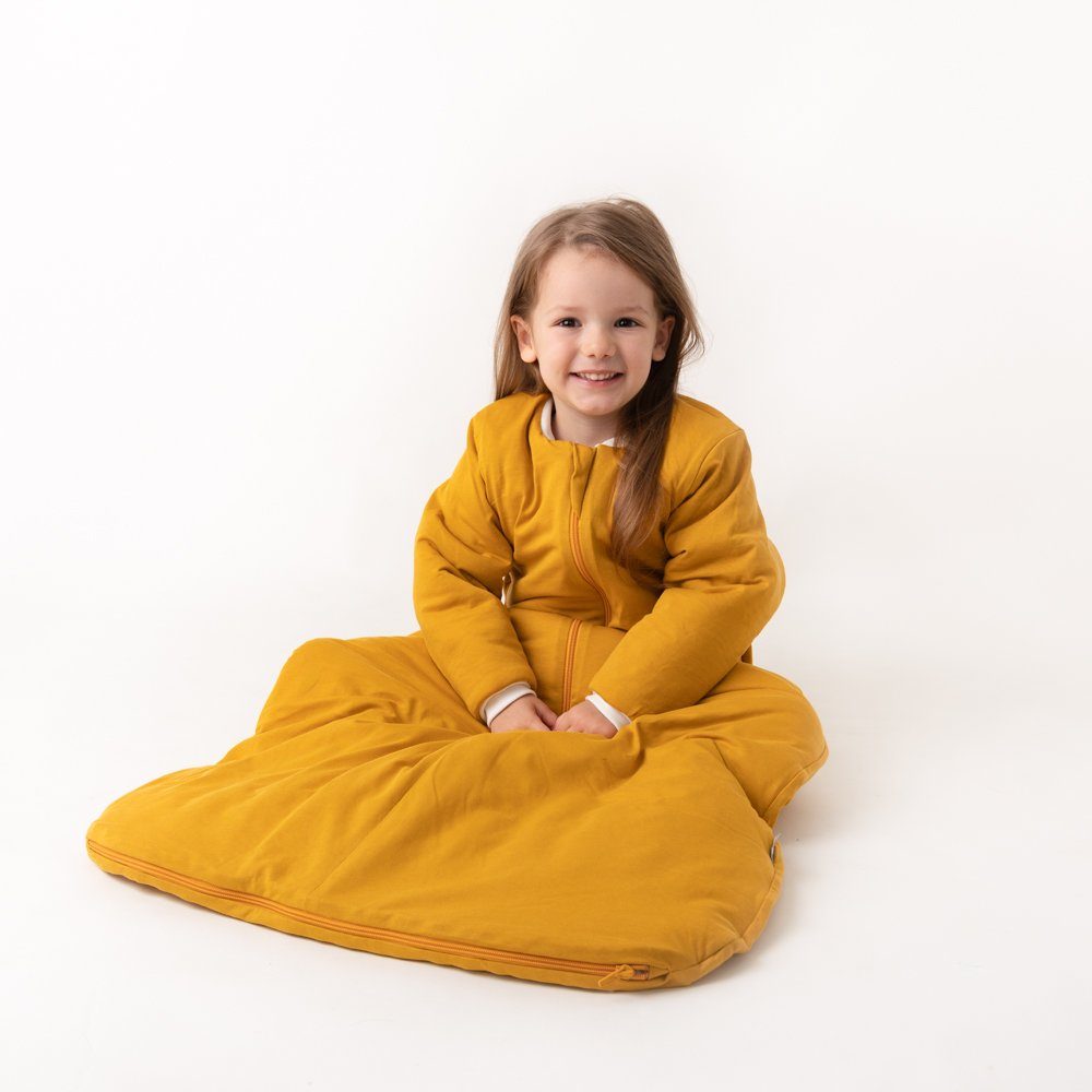 3.5 Kinderschlafsack, zertifiziert Babyschlafsack, Safran Tog OEKO-TEX Schlummersack