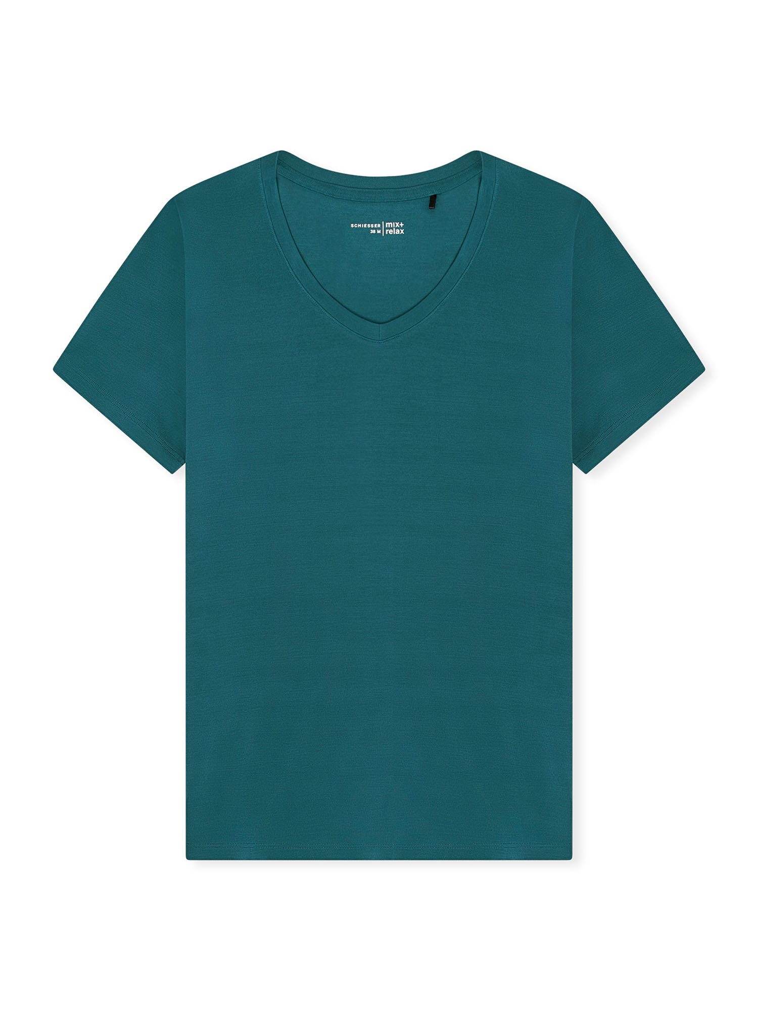 Schiesser Pyjamaoberteil Mix Relax Schlafshirt, Pyjama Shirt, Nachtshirt
