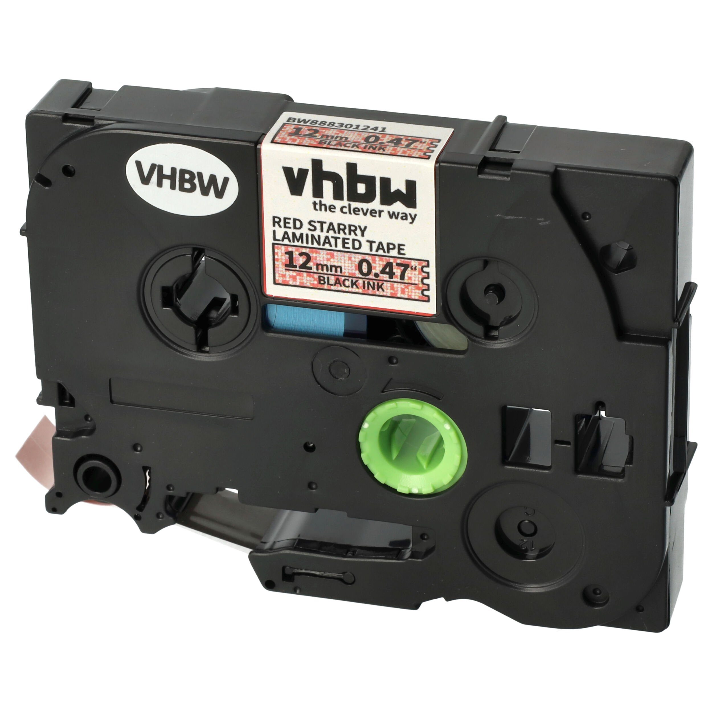 vhbw Beschriftungsband passend für Brother PT 1280VPS, 1290VP, 1300, 1400, 1500pc, 1290DT