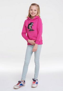 LOGOSHIRT Kapuzensweatshirt Der kleine Maulwurf mit tollem Print