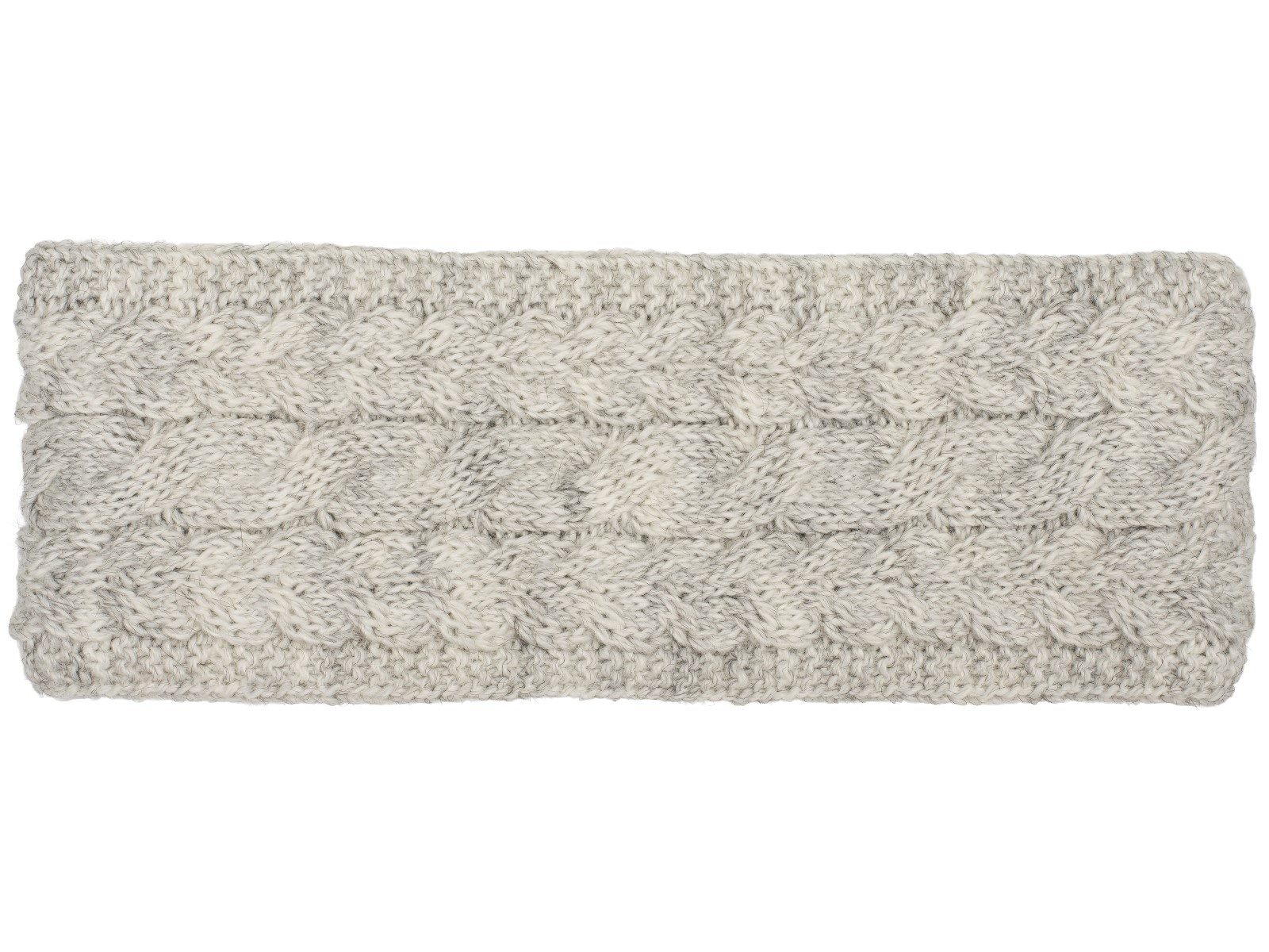 Stirnband Strick Stirnband mit Zopfmuster