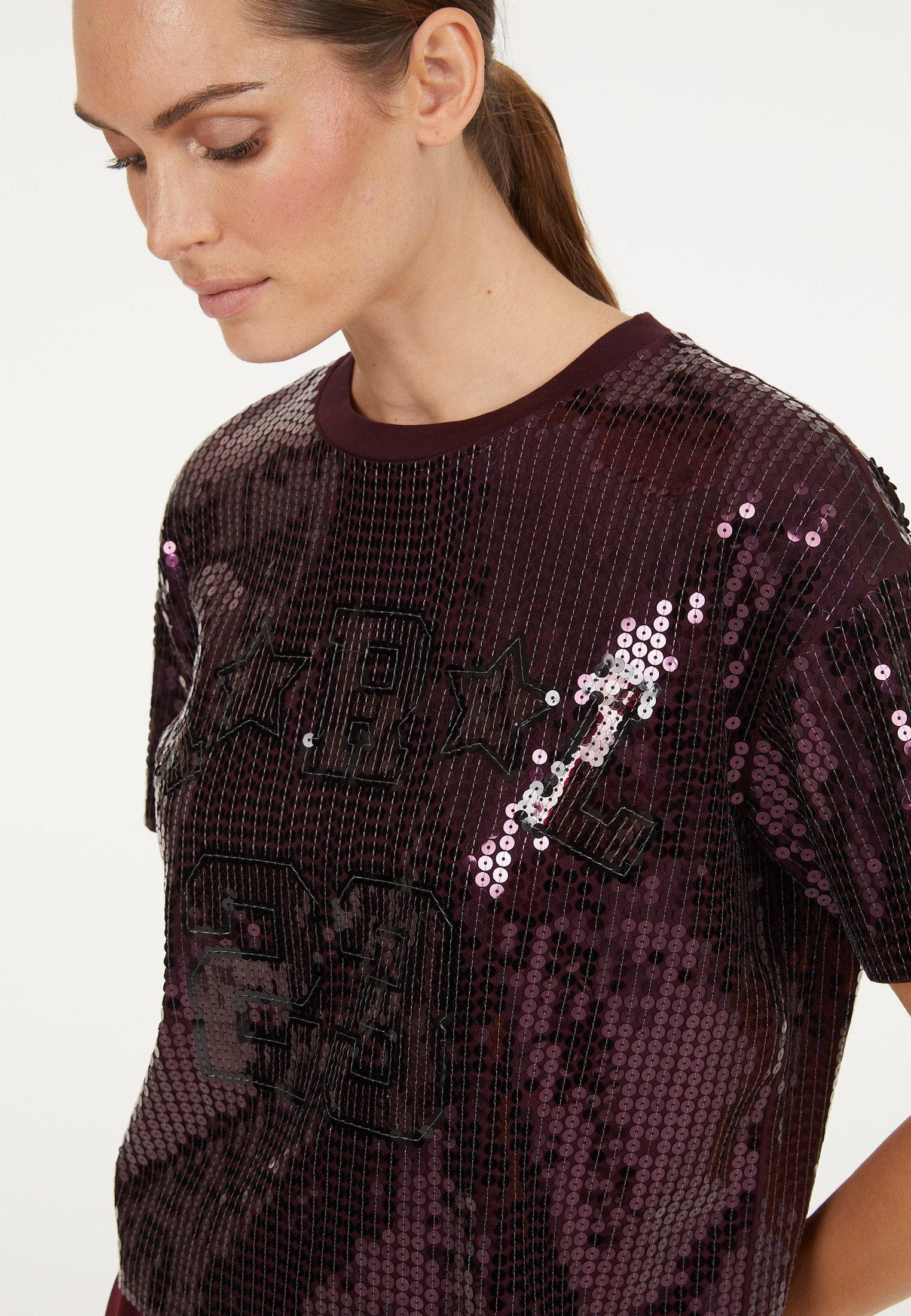 MARC AUREL Shirtbluse im College Look