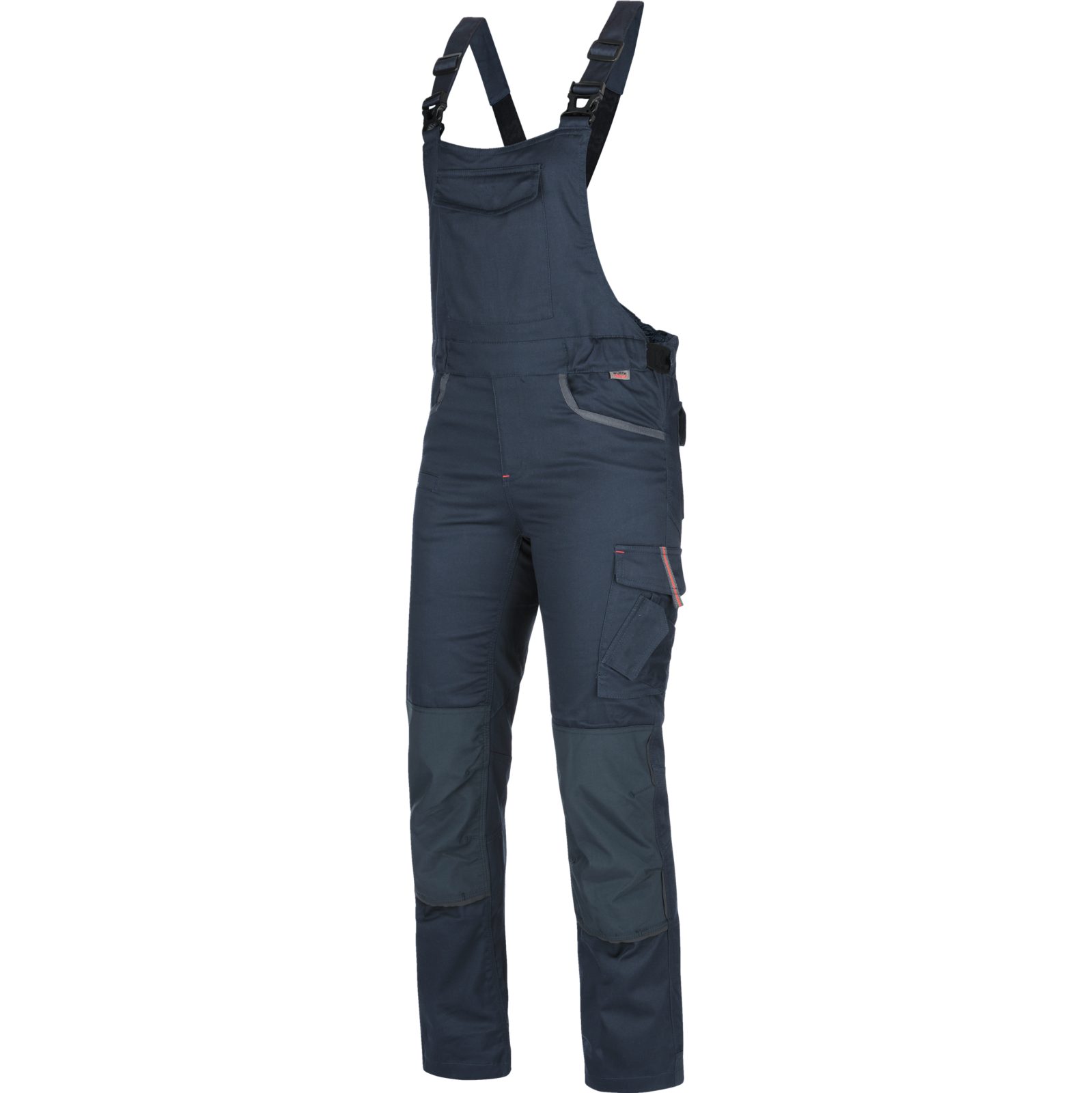 Würth MODYF Arbeitslatzhose Stretch X Moderner Blaumann für Damen Bequeme, flexible, strapazierfähige Latzhose für Damen