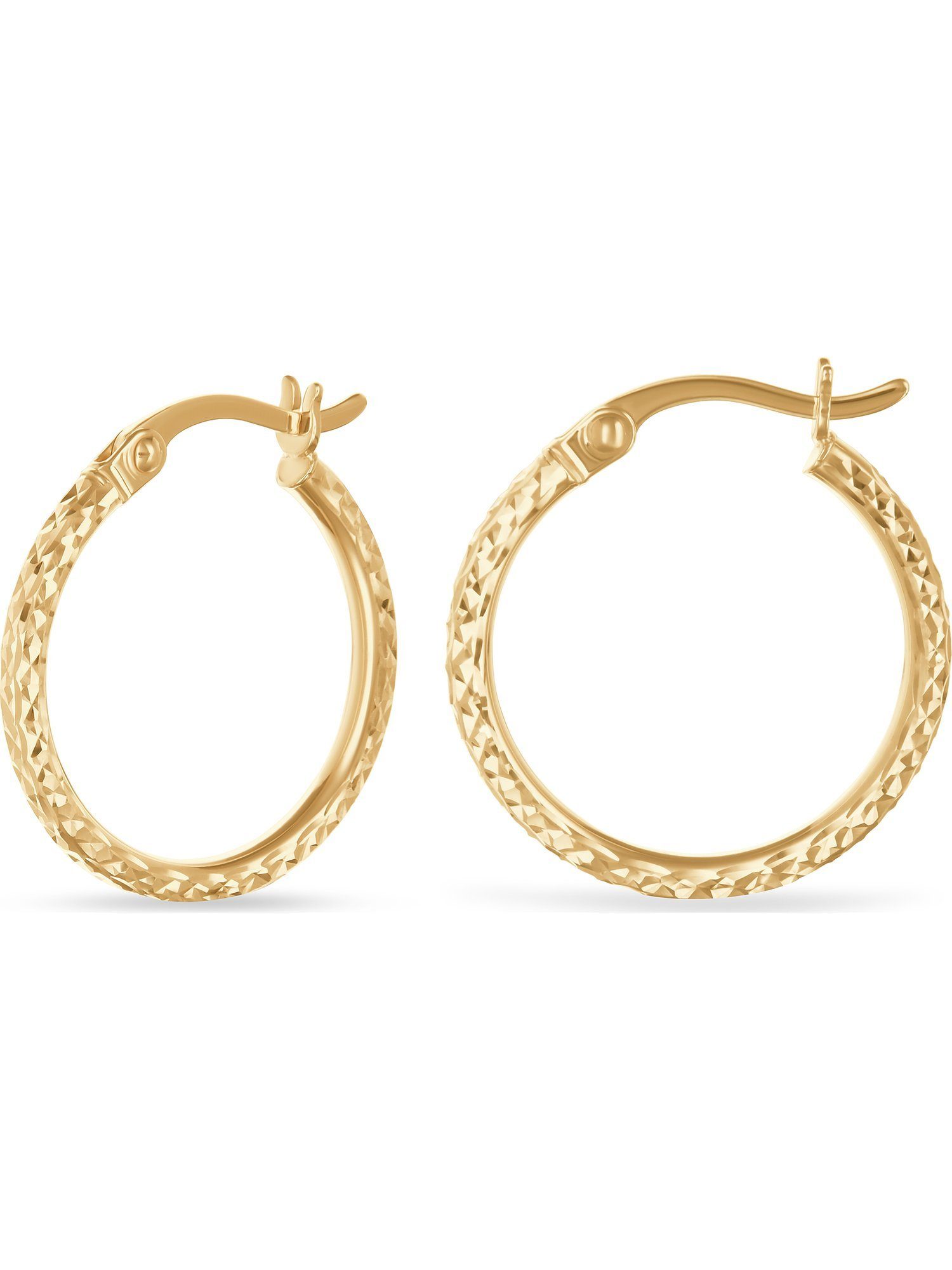 FAVS Paar Creolen FAVS Damen-Creolen 375er Gelbgold (Paar) günstig online kaufen