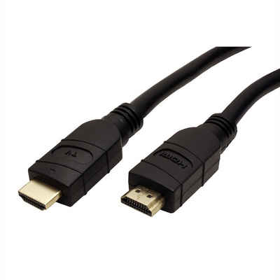 VALUE »4K UHD HDMI Kabel mit Repeater« Audio- & Video-Kabel, HDMI Typ A Männlich (Stecker), HDMI Typ A Männlich (Stecker) (1000.0 cm)
