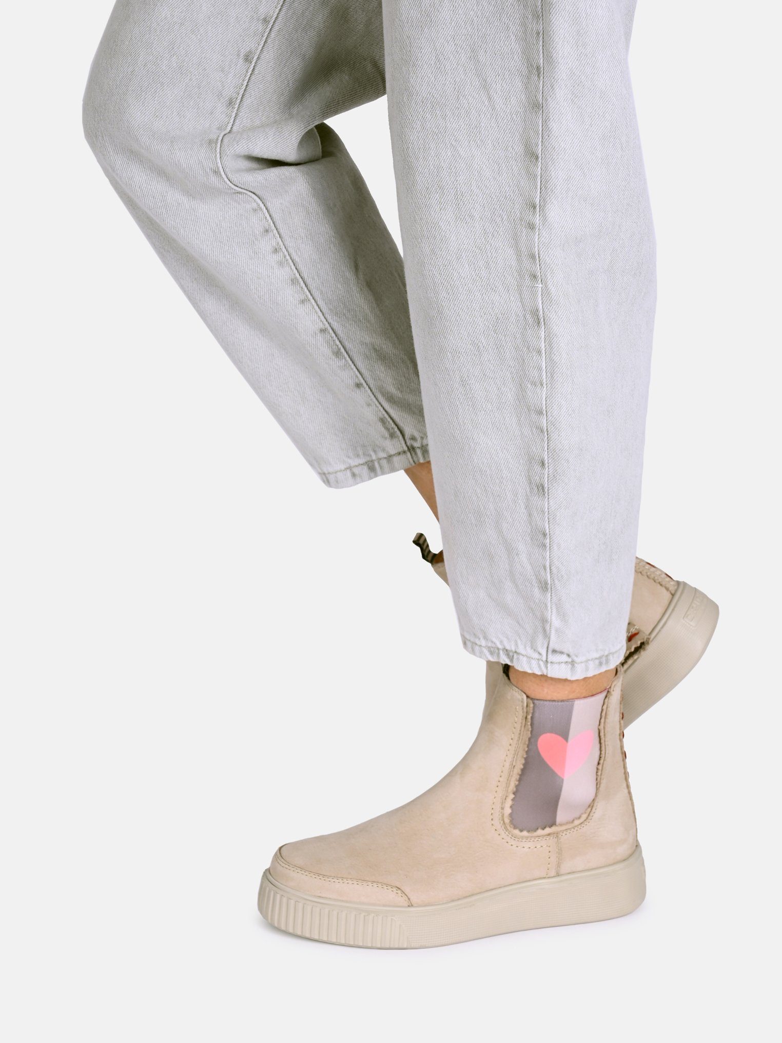 CRICKIT JALA mit Streifen und Herz Chelseaboots günstig online kaufen