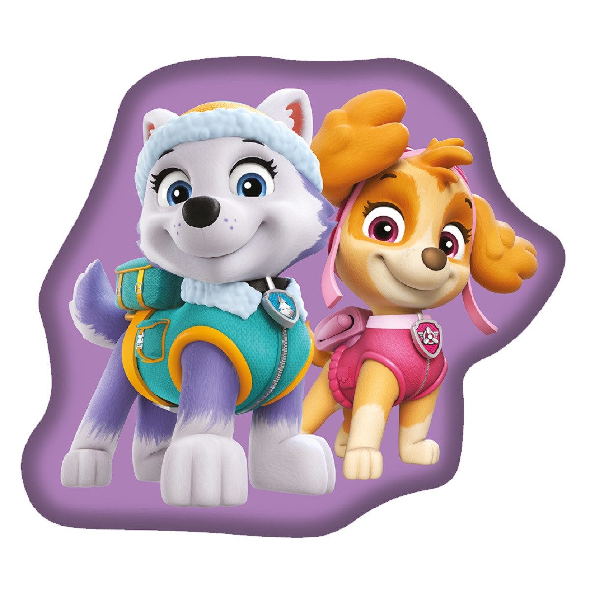 PAW PATROL Dekokissen Kissen mit beidseitigem Digitaldruck