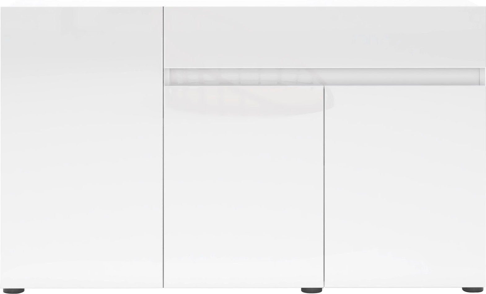 Sideboard MISTER, Kommode, Lowboard, Schrank, Breite 135 cm, Made in Italy