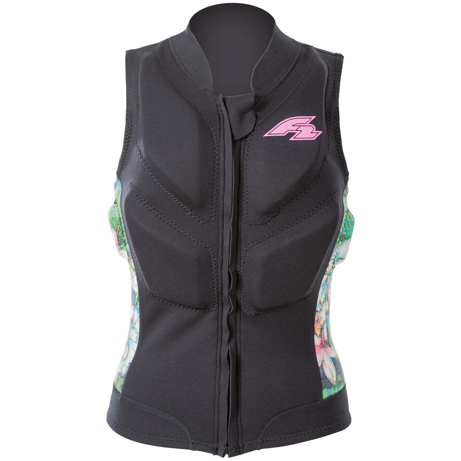 F2 Prallschutzweste F2 Damen Prallschutz Weste Kite & Surf Weste S Schwarz 2024/25