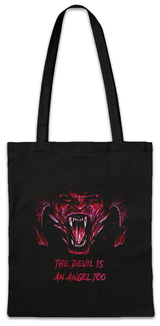 Beuteltasche Demon I Stofftasche Pentagramm Dämon Satanismus Hölle Teufel Satan