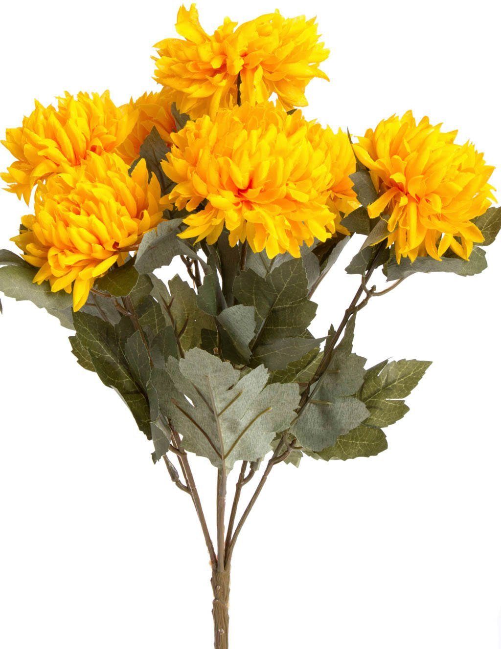 Chrysanthemenstrauß elegant Zeitlos Höhe Kunstblume 44 Chrysantheme, cm, Botanic-Haus,
