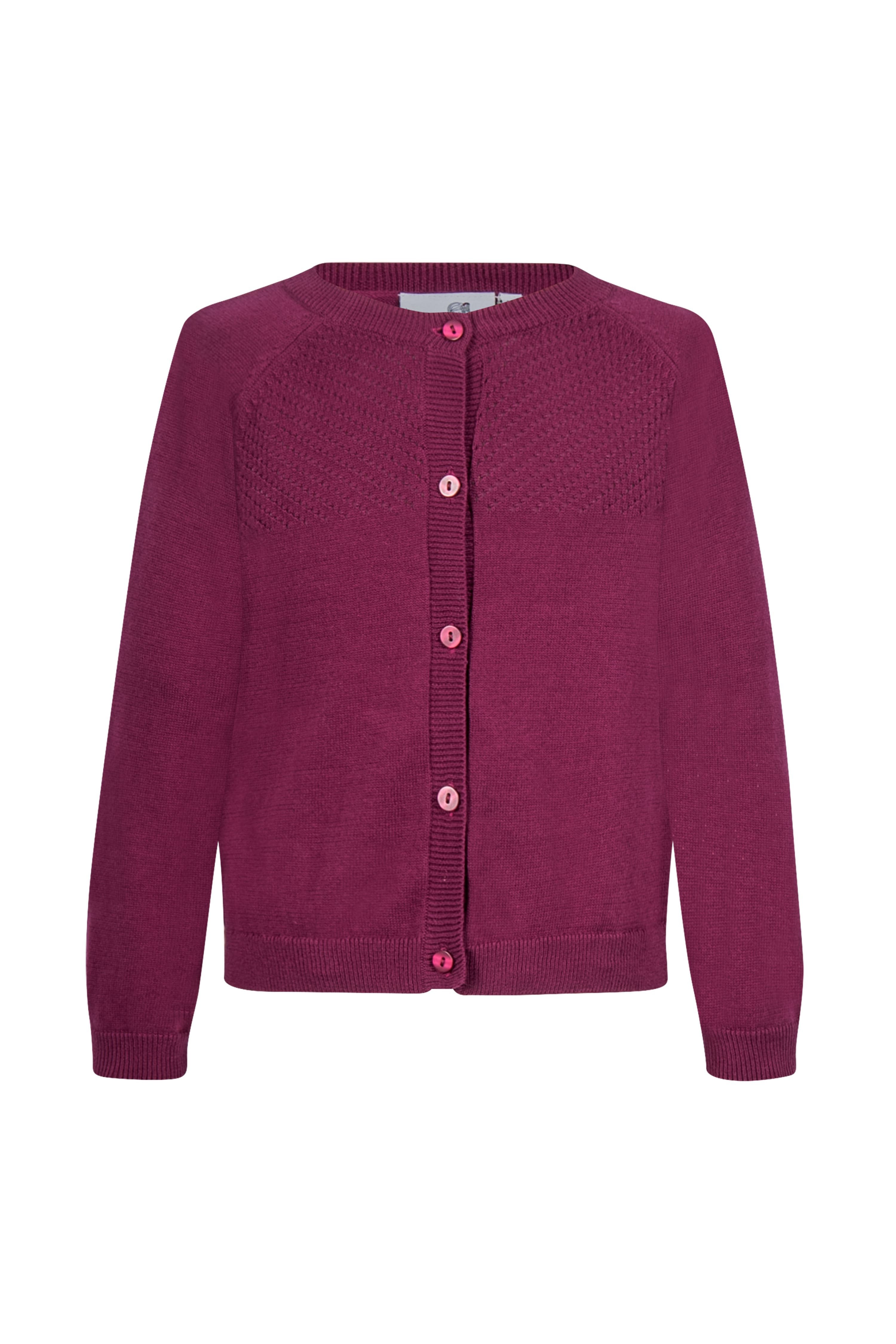 happy girls Strickjacke mit hochwertigem Strickmuster im vorderen Brustbereich – Bild 2 von 5