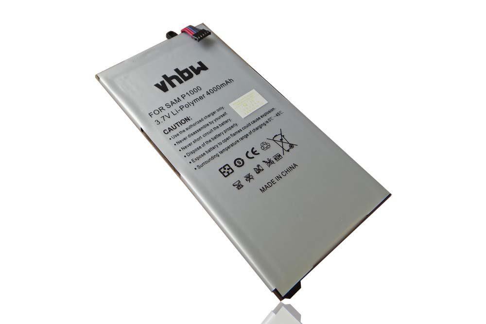 vhbw Ersatz für Samsung B056H004-001, SP4960C3A, AA31D26, AA1ZA18BS/T-B für Tablet-Akku Li-Polymer 4000 mAh (3,7 V)