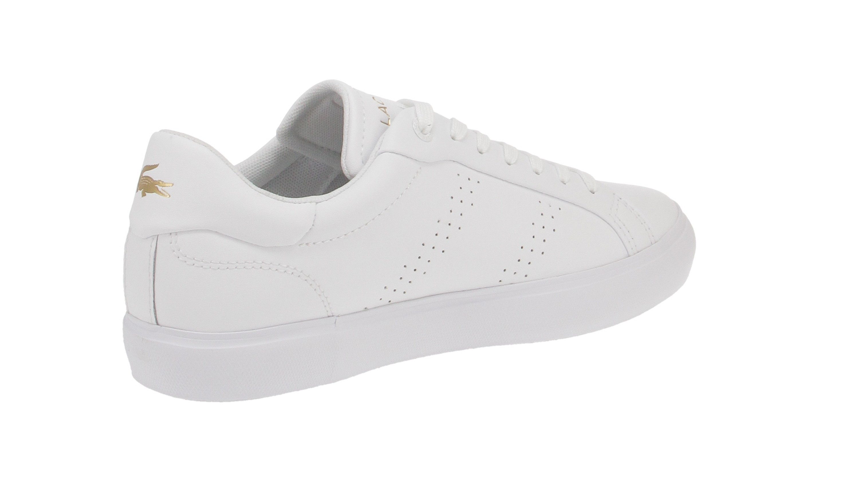 Lacoste 47SFA0072 Powercourt 2.0-216WhtGld-40.5 Sneaker günstig online kaufen