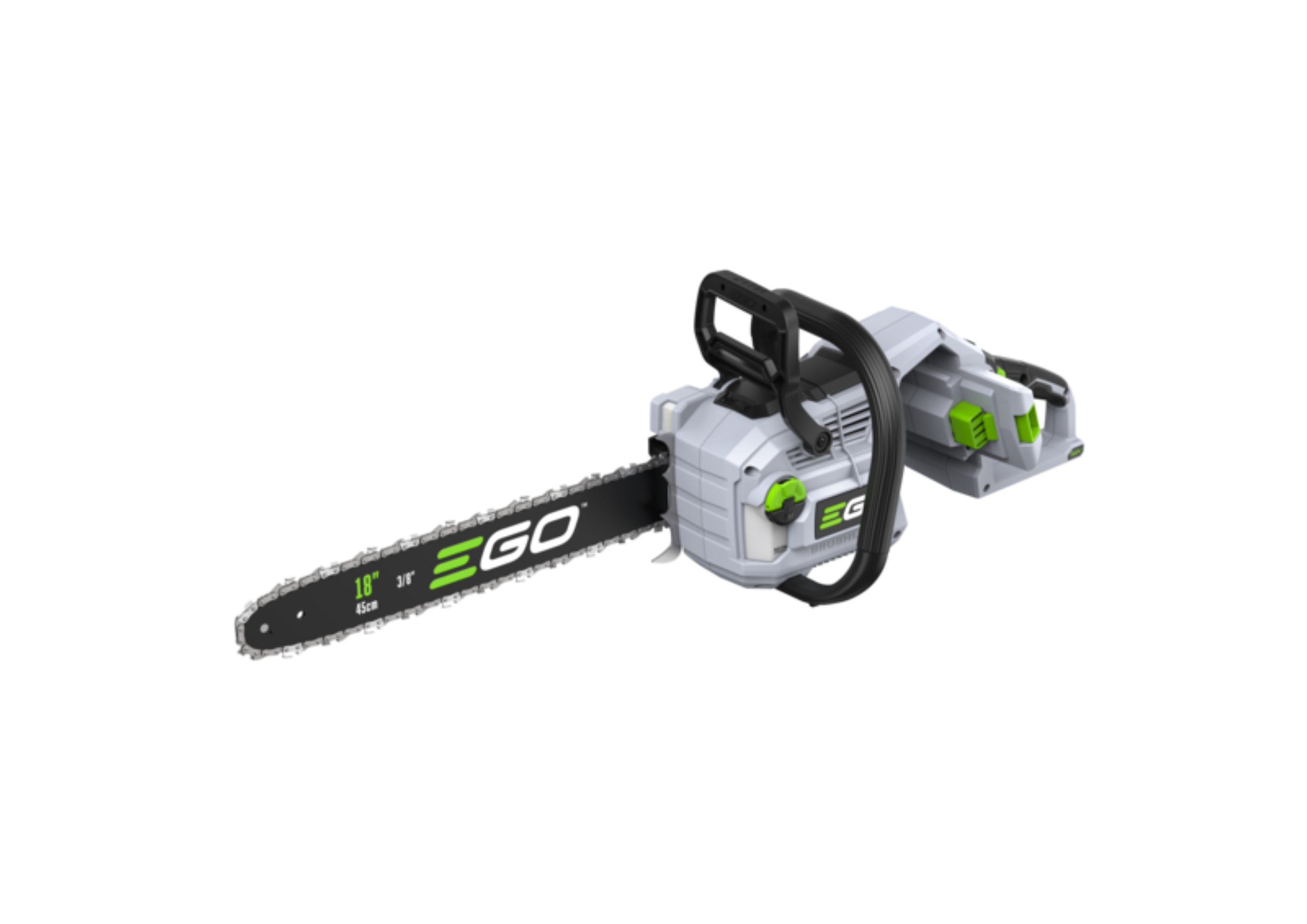 EGO Europe Akku-Kettensäge EGO Kettensäge 45cm Schwert 22m/s Akku CS1810E