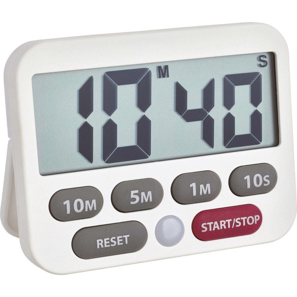 Eieruhr TFA Dostmann 38.2038.02 Timer Weiß digital